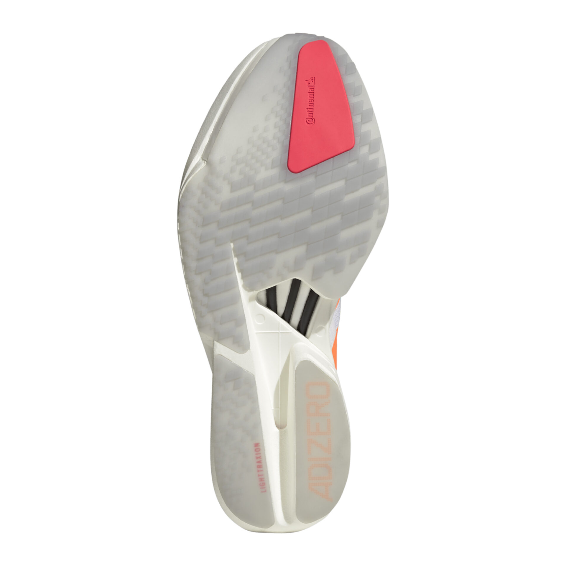 Adidas Men's Adizero Adios Pro 4 - Ftwr White/Lucid Orange/Lucid Red - Image 6