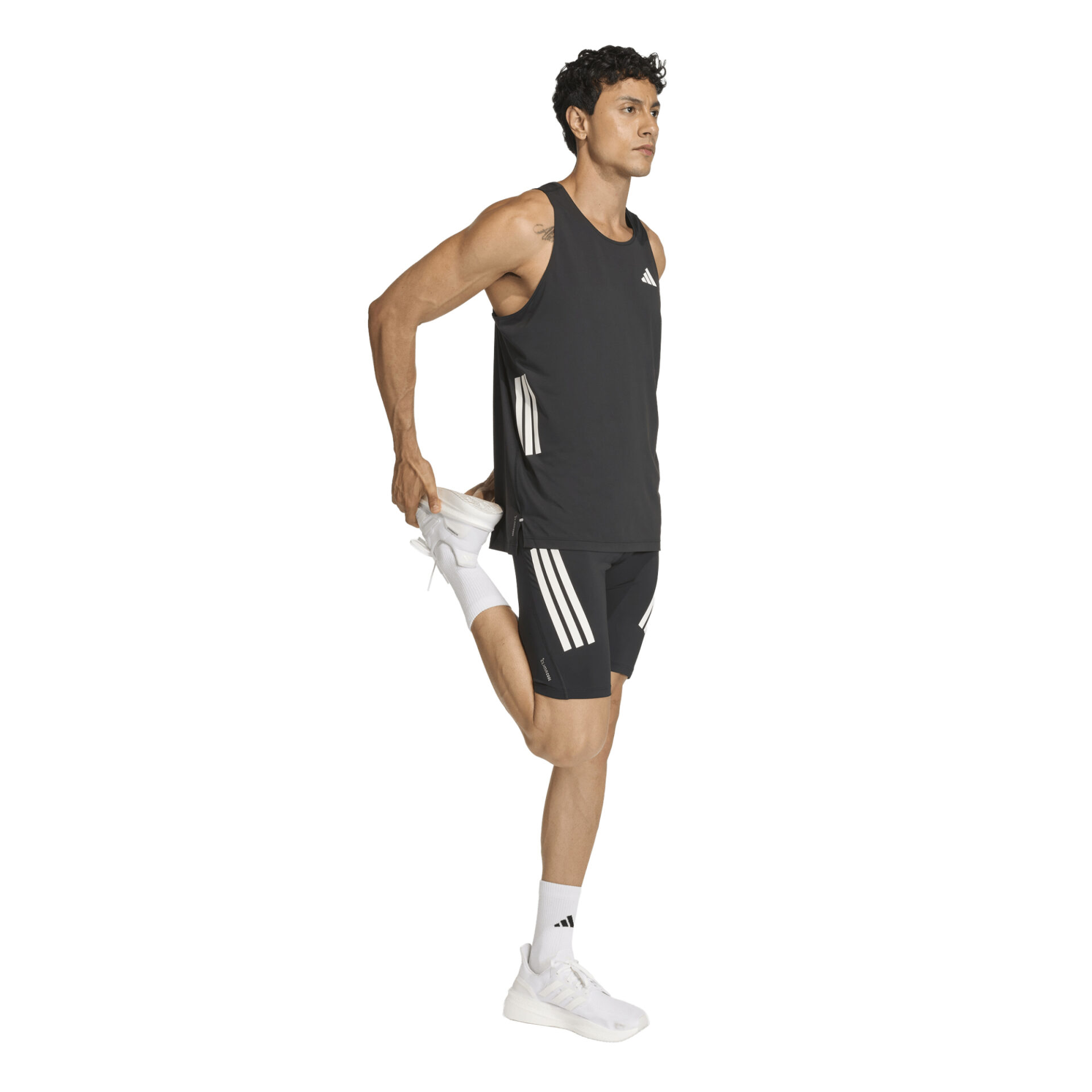 Adidas Men's adi365 Iconic Running Short Tight - Black - Image 4