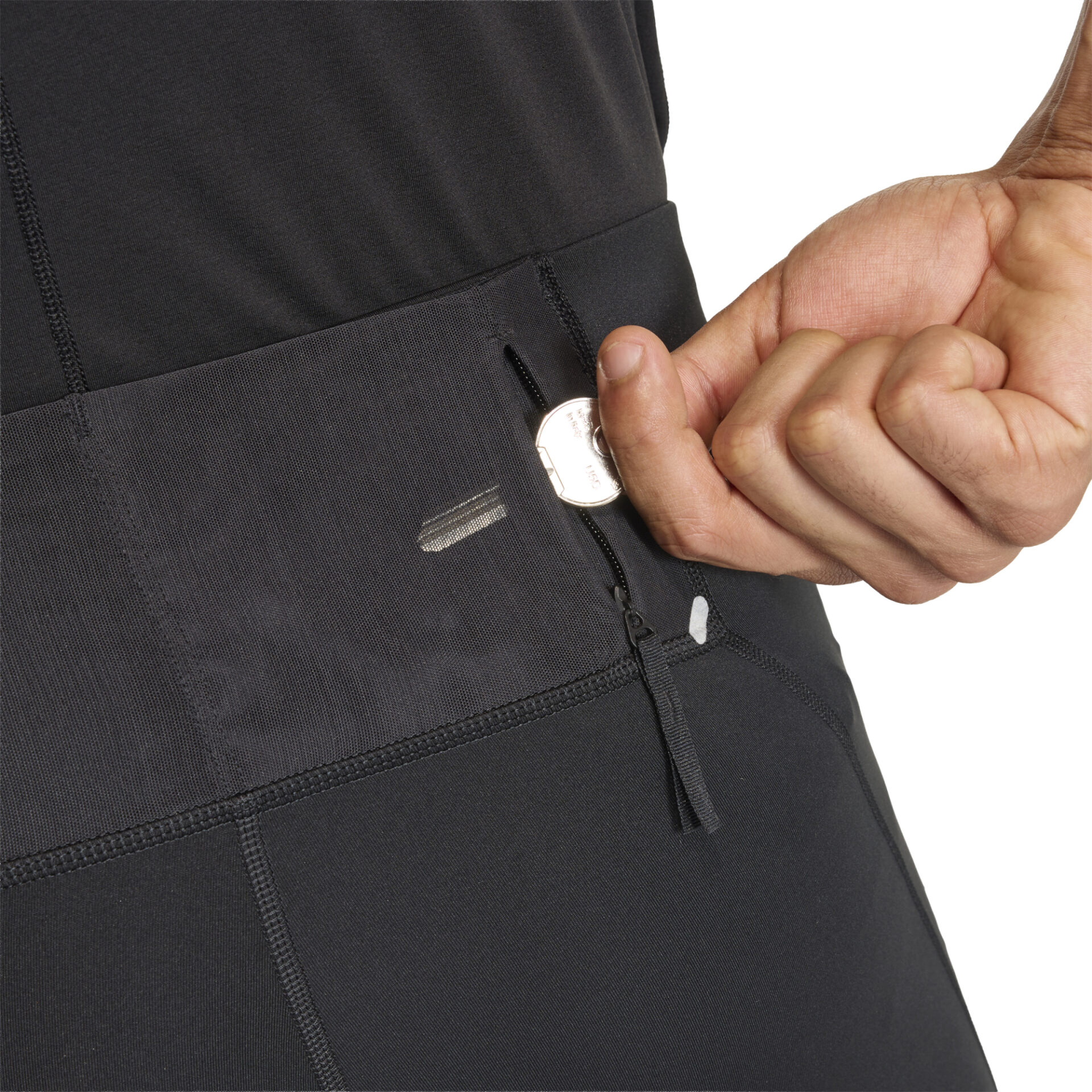 Adidas Men's adi365 Iconic Running Short Tight - Black - Image 6