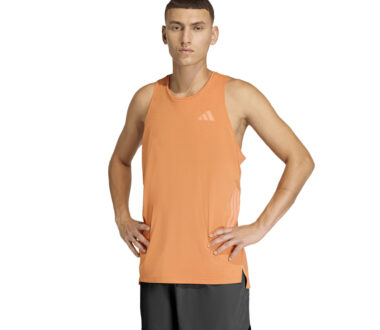 Adidas Men's adi365 Iconic Tank - Dusky Orange