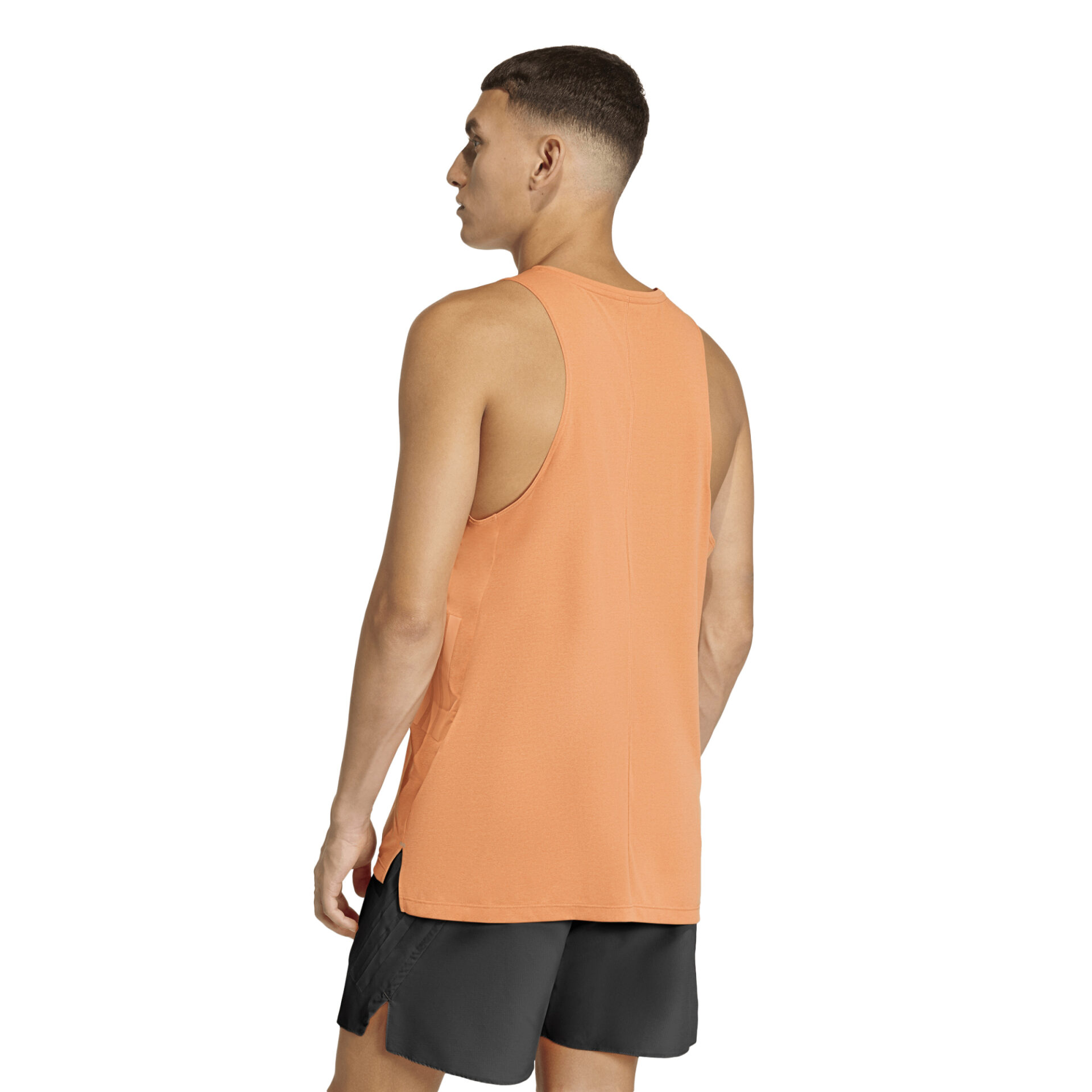 Adidas Men's adi365 Iconic Tank - Dusky Orange - Image 2