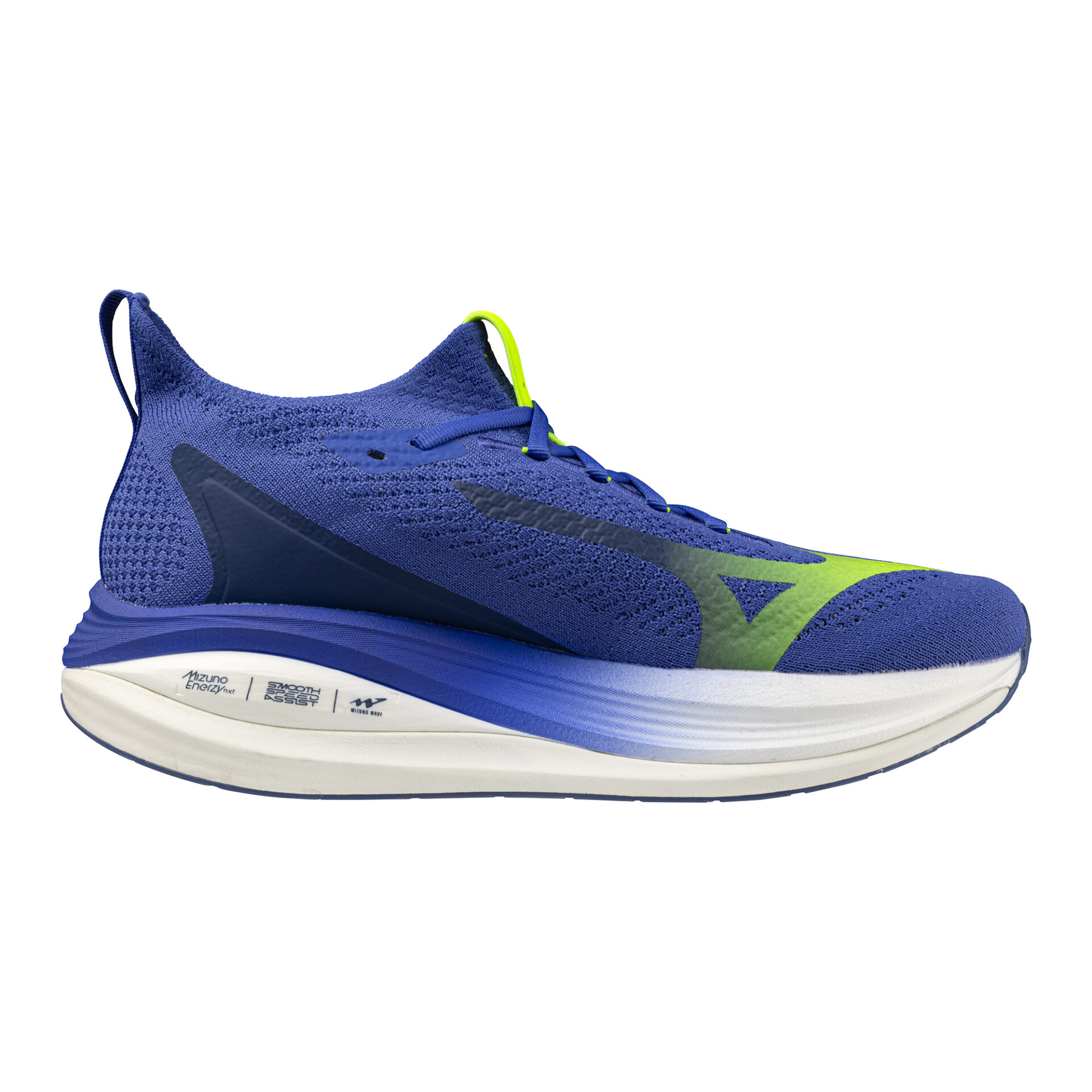 Mizuno Men's Neo Vista 2 - Dazzling Blue/White/Lightning Yellow - Image 2