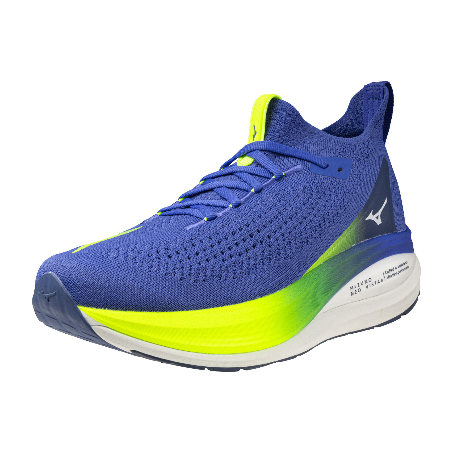 Mizuno Men's Neo Vista 2 - Dazzling Blue/White/Lightning Yellow - Image 3