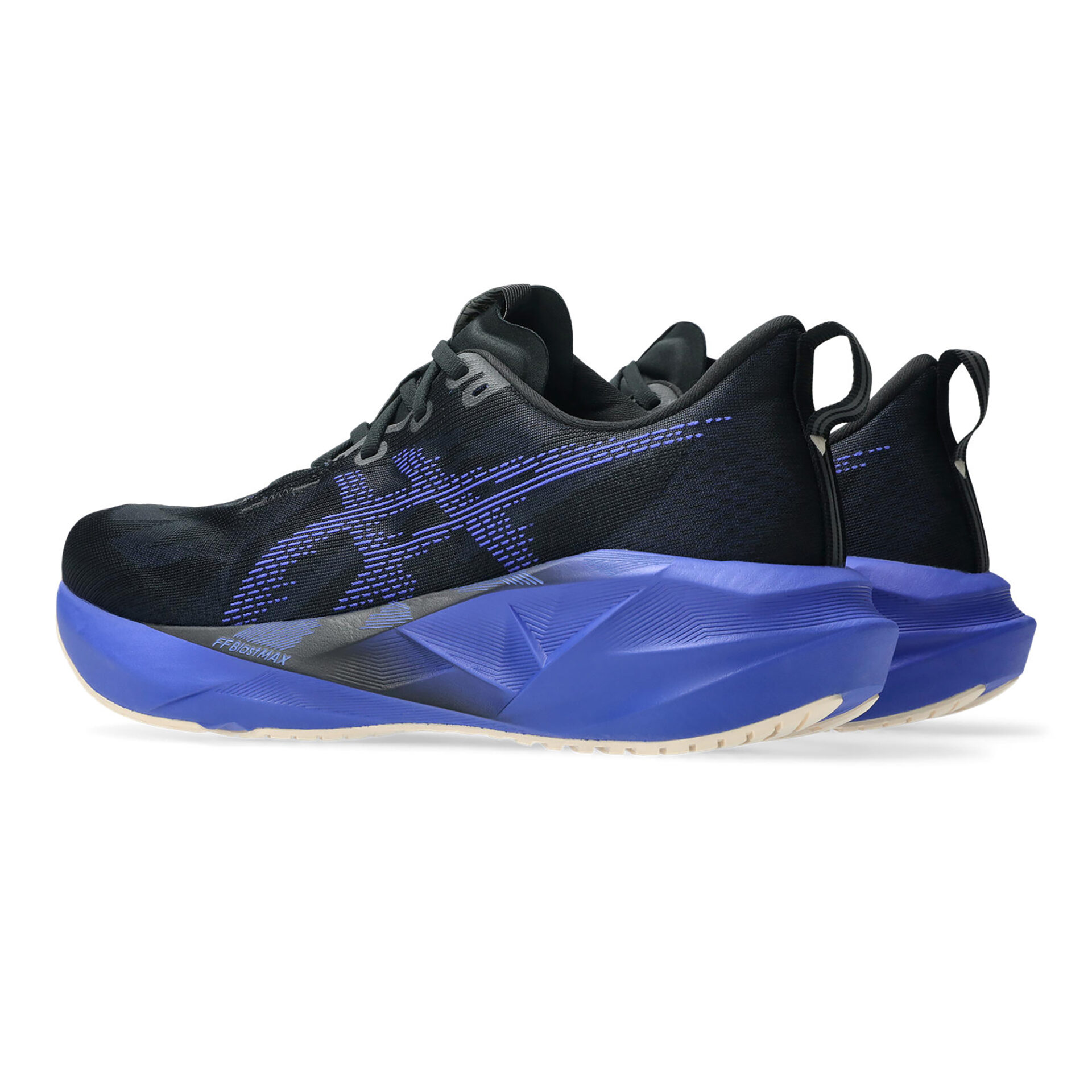 Asics Men's Novablast 5 - Black/Cobalt Burst - Image 4