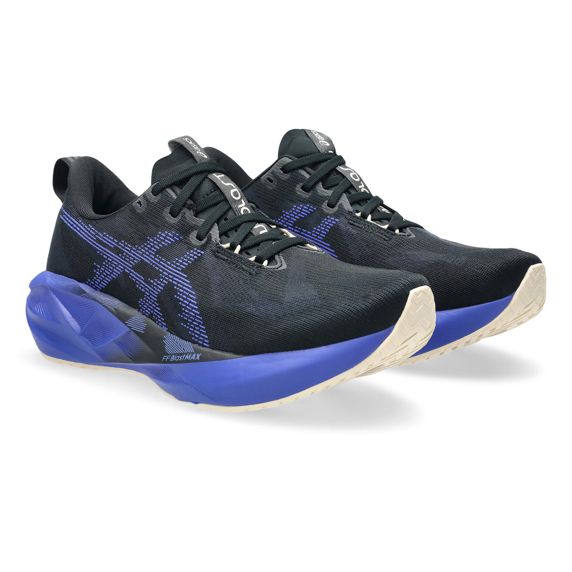 Asics Men's Novablast 5 - Black/Cobalt Burst - Image 3