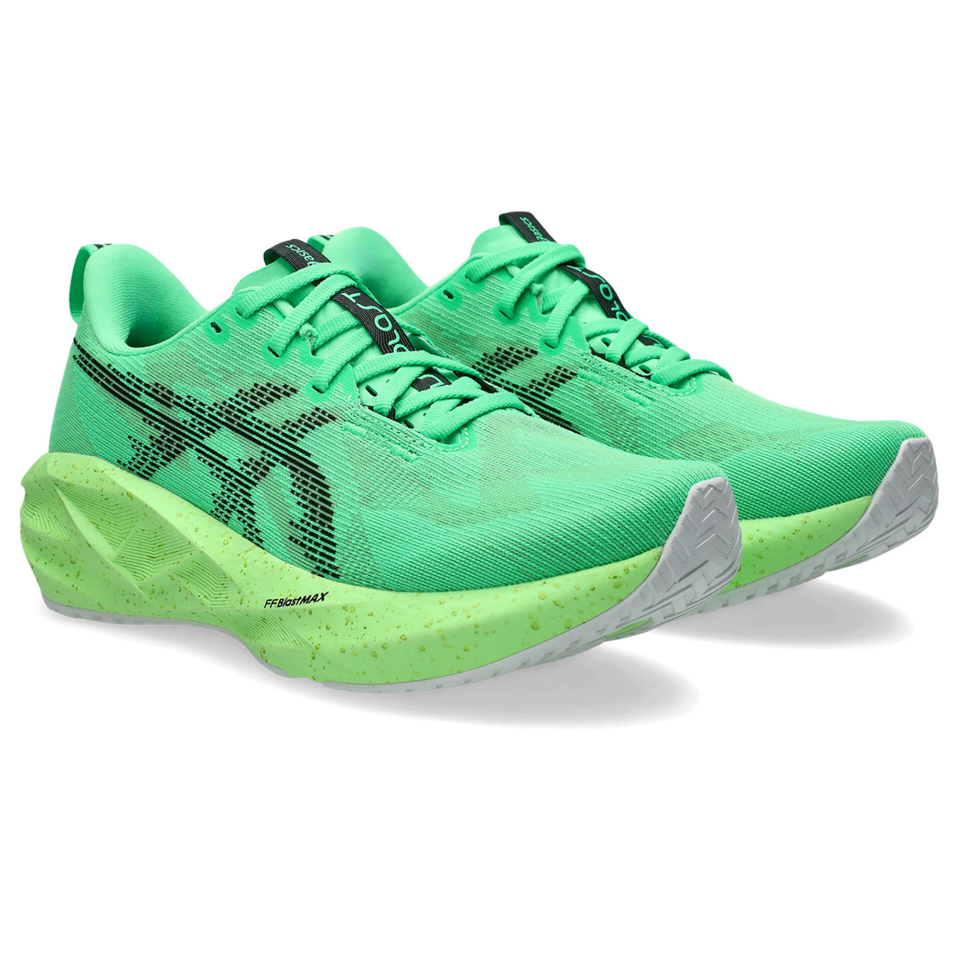 Asics Women's Novablast 5 - Vital Green/Black - Image 3