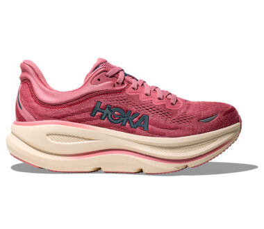 Hoka Women's Bondi 9 (Wide D) - Lingonberry/Cranberry