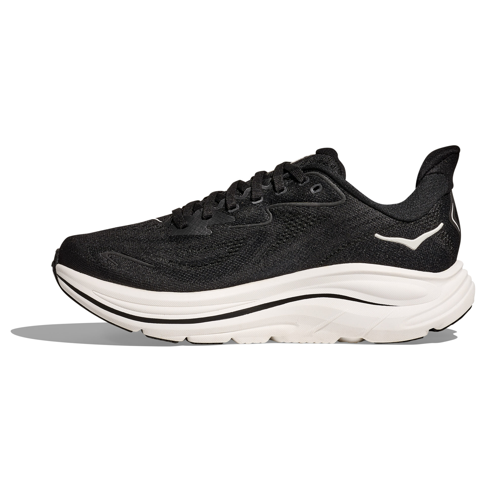 Hoka Women's Clifton 10 - Black/White - Image 2