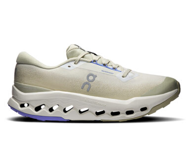On Men's Cloudsurfer Trail 2 Waterproof - Ghost/Chalk