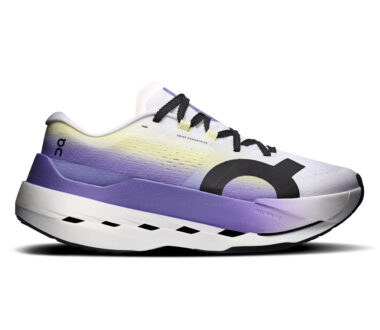 On Women's Cloudboom Max - White/Juniper