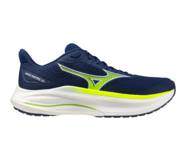 Mizuno Men's Wave Inspire 22 - Estate Blue/Lightning Yellow