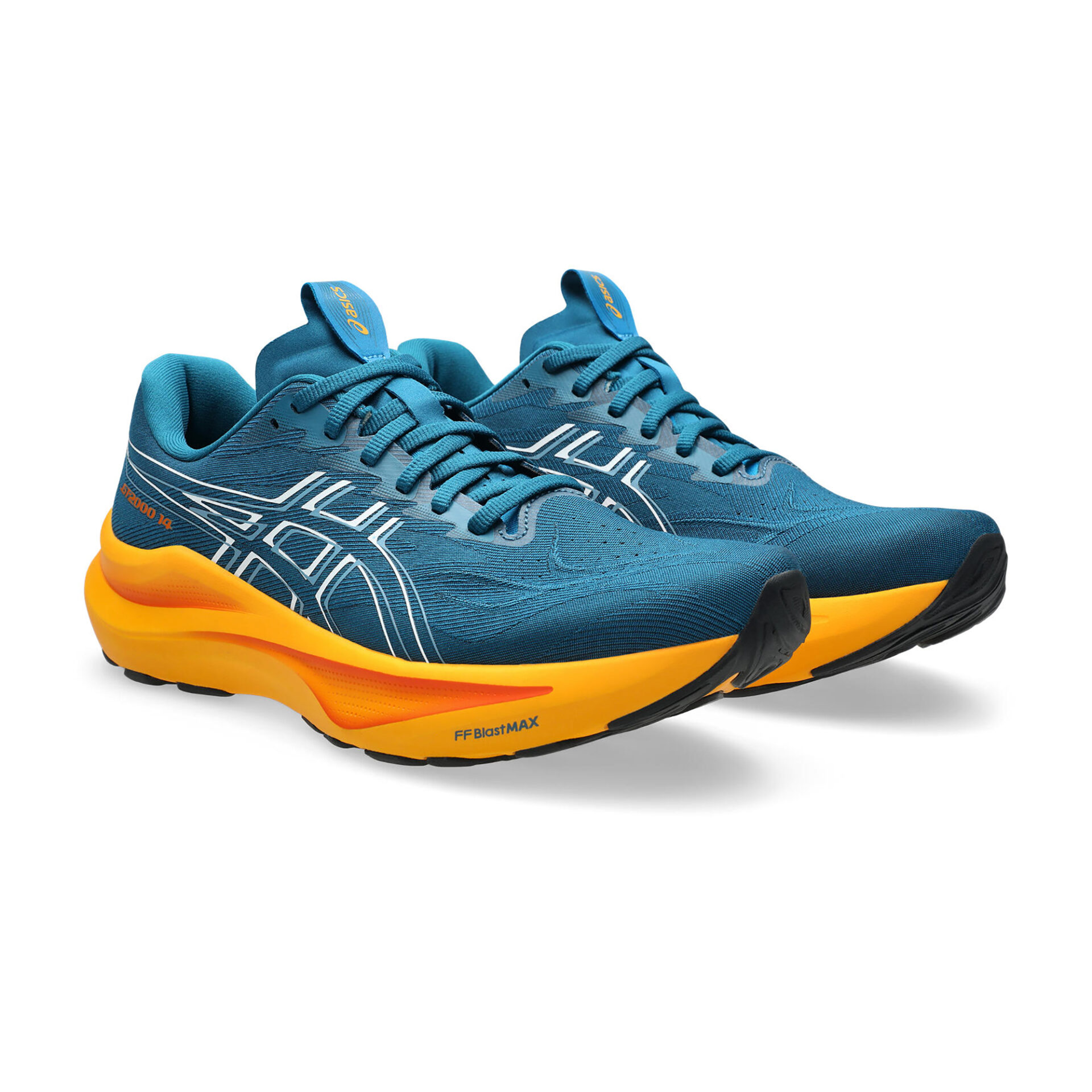Asics Men's GT-2000 14 - Dark Teal/White - Image 3