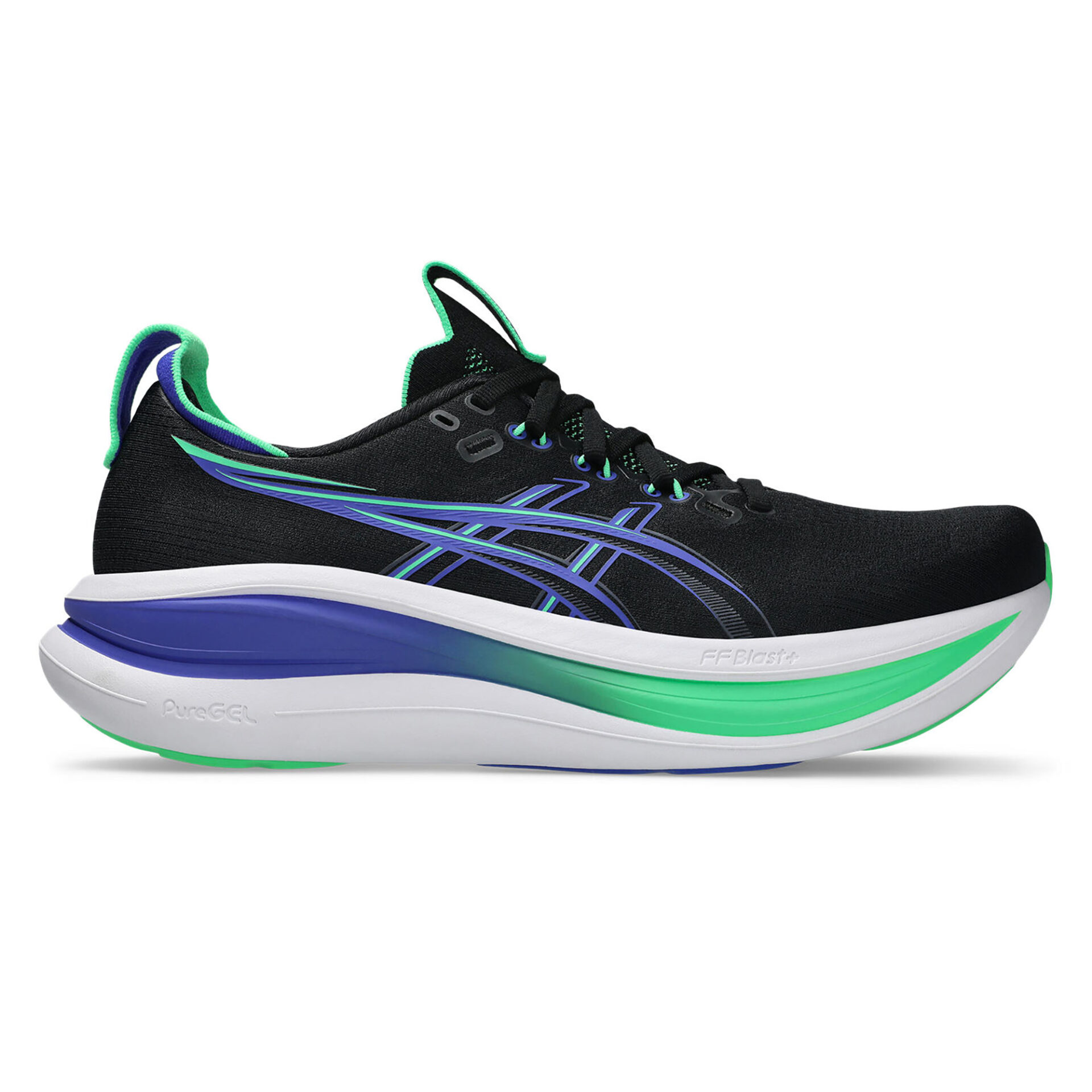 Asics Men's Gel-Nimbus 28 - Black/Cobalt Burst