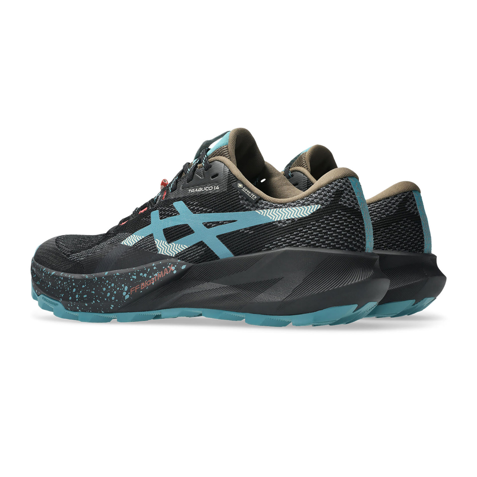 Asics Men's Gel-Trabuco 14 GTX - Black/Misty Pine - Image 4