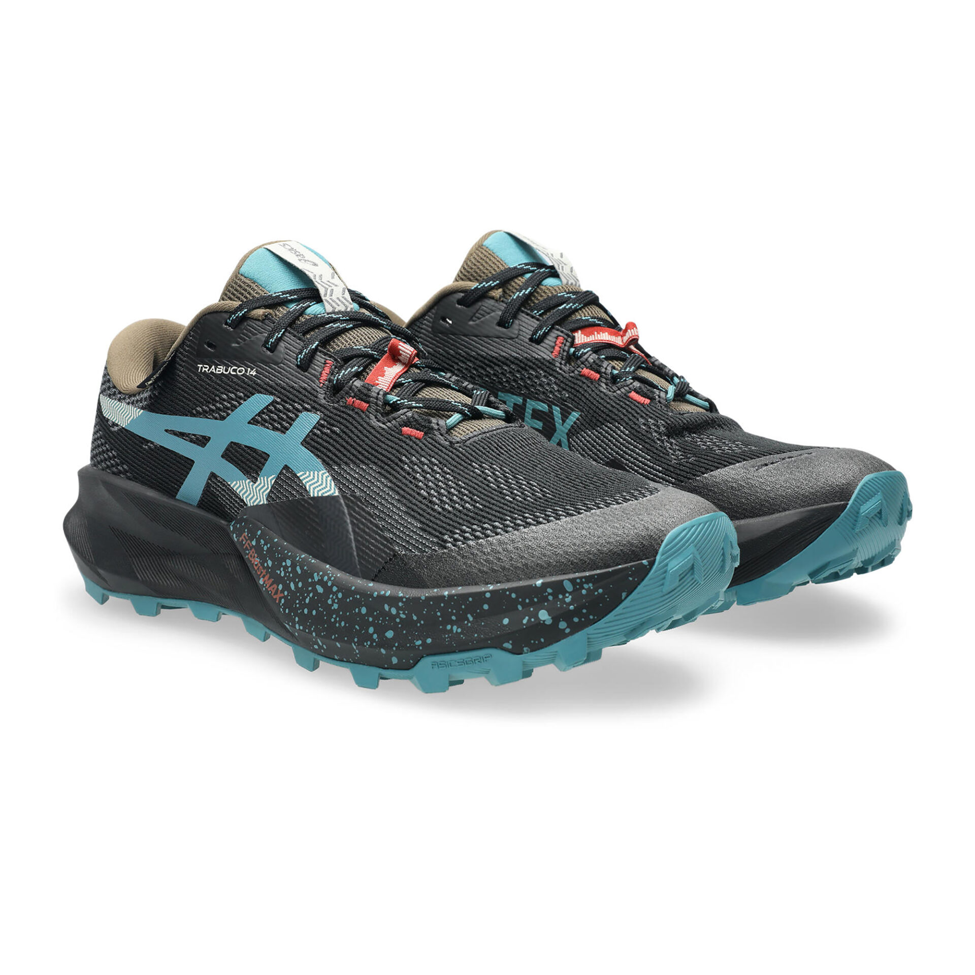 Asics Men's Gel-Trabuco 14 GTX - Black/Misty Pine - Image 3