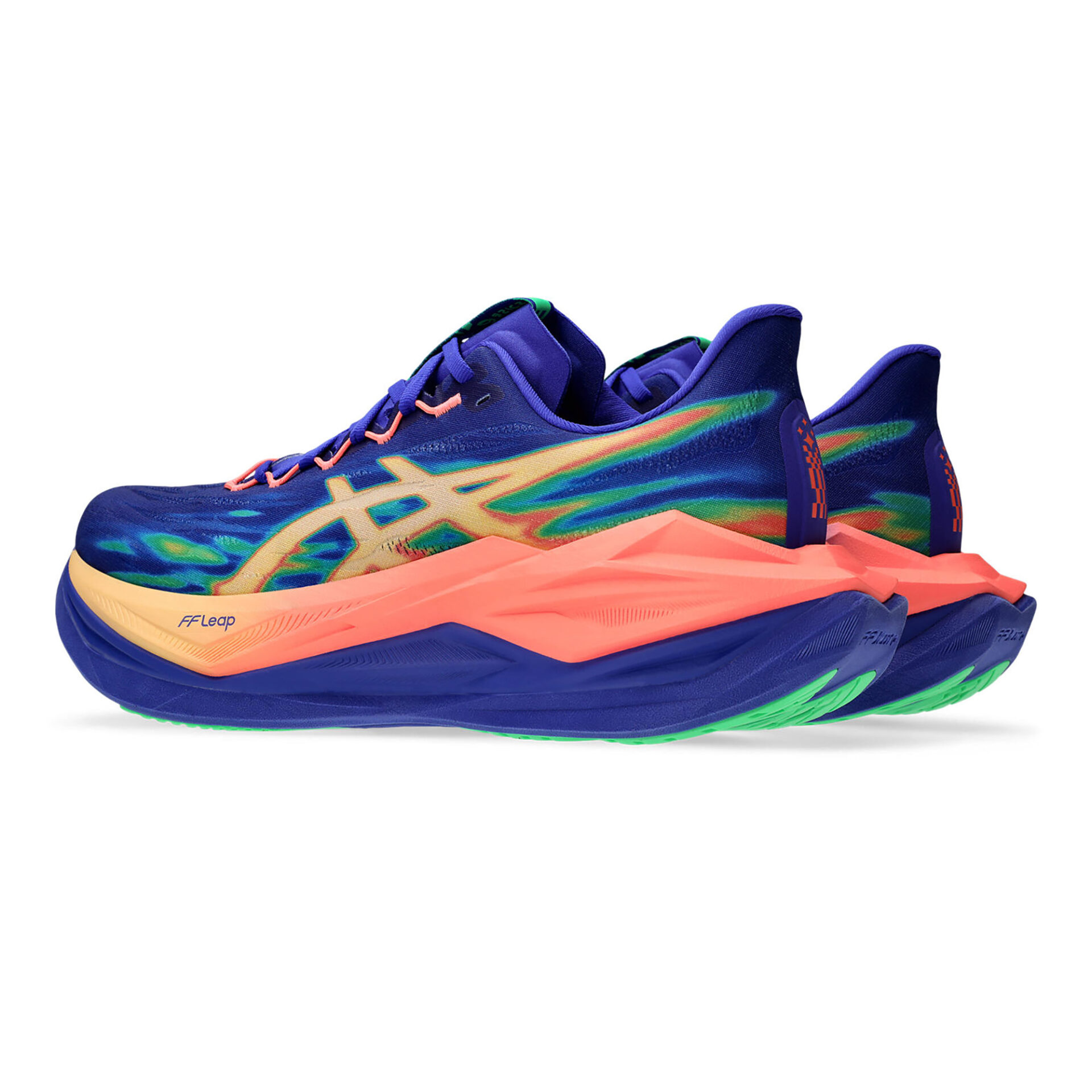 Asics Superblast 3 Cobalt Burst Light Orange Running Bath