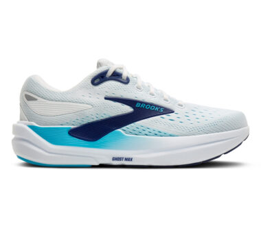 Brooks Men's Ghost Max 3 - Bright White/Beacon Blue/Teal