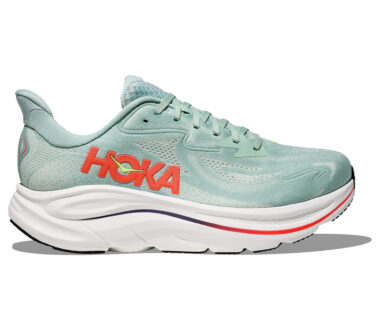 Hoka Men's Clifton 10 - Sage/Neon Flame