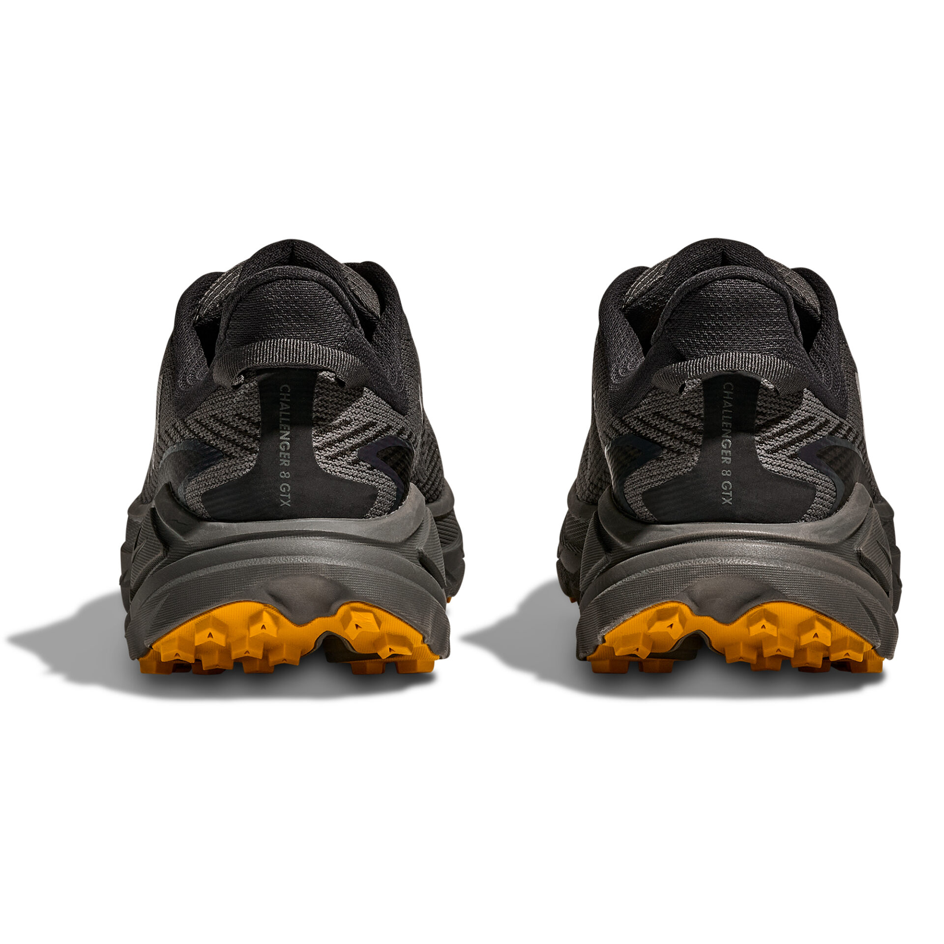 Hoka Men's Challenger 8 GTX - Asphalt Grey/Varsity Yellow - Image 8