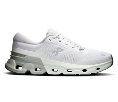 On Men's Cloudflyer 5 - Ivory/Tin