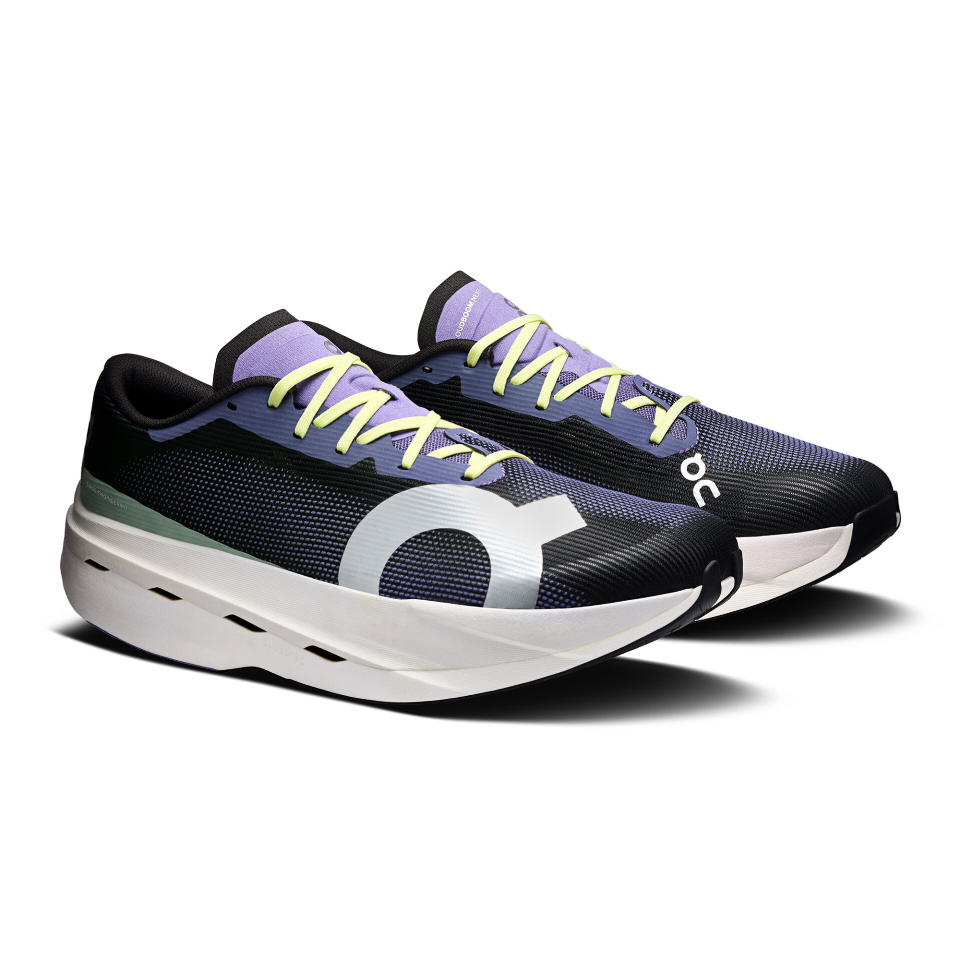 On Men's Cloudboom Volt - Black/Juniper - Image 3