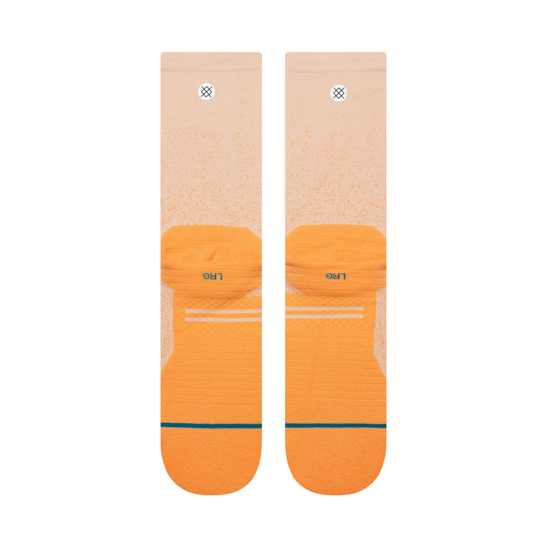Stance Powder Split Light Crew - Mango - Image 3