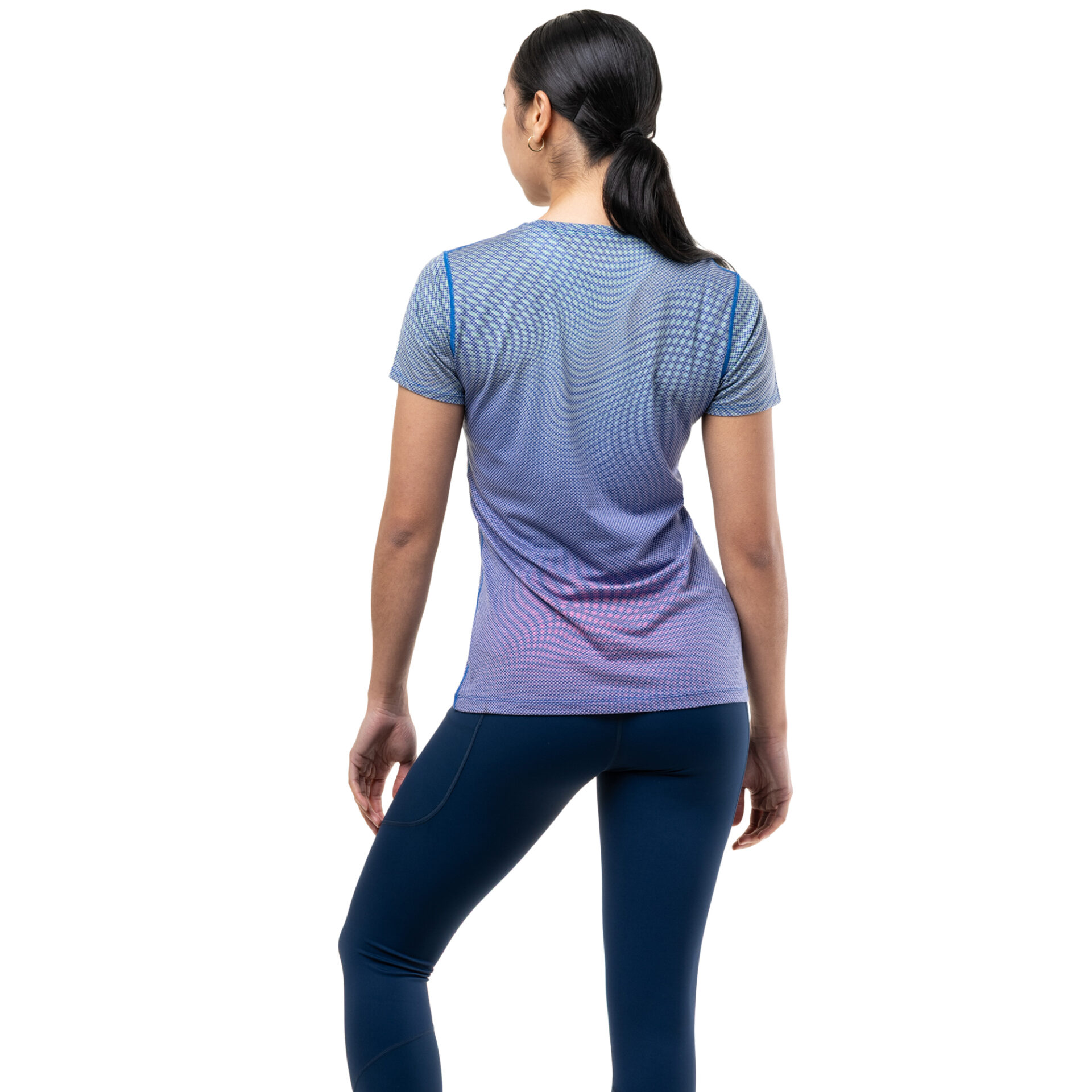 Ronhill Women's Tech Golden Hour Tee - ClassicBlue/Refraction - Image 4