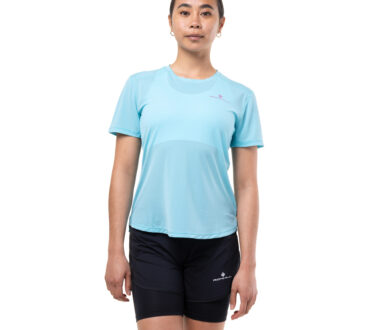 Ronhill Women's Tech Short Sleeve Tee - Larimar/Exuberance