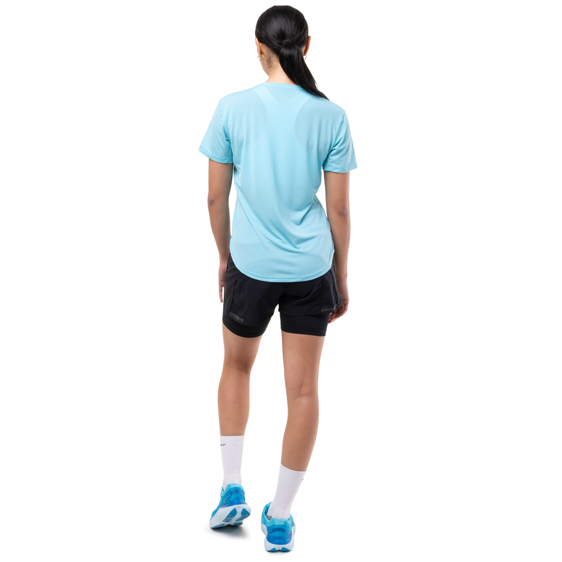 Ronhill Women's Tech Short Sleeve Tee - Larimar/Exuberance - Image 4