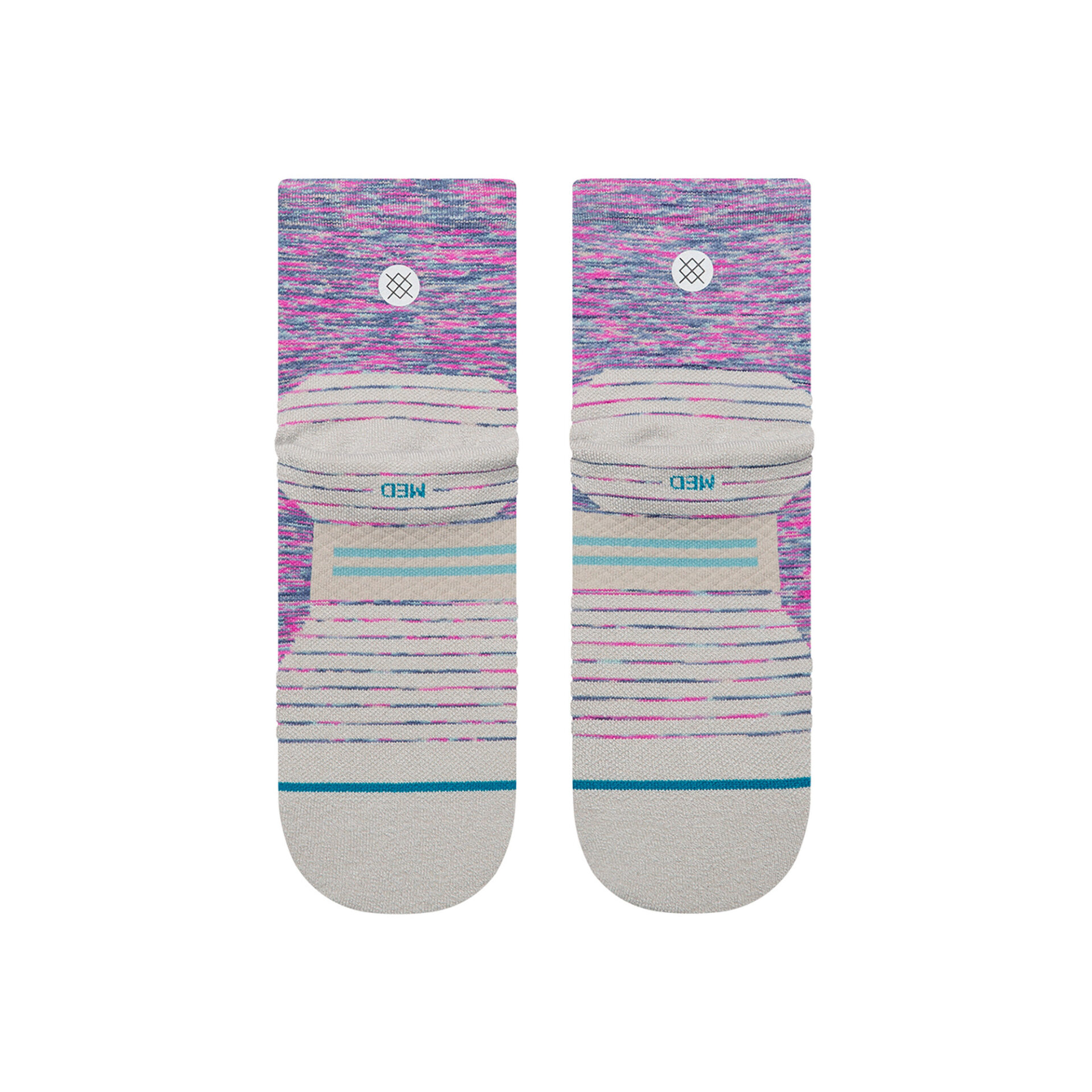 Stance Marshy Light Quarter - Fuschia - Image 4