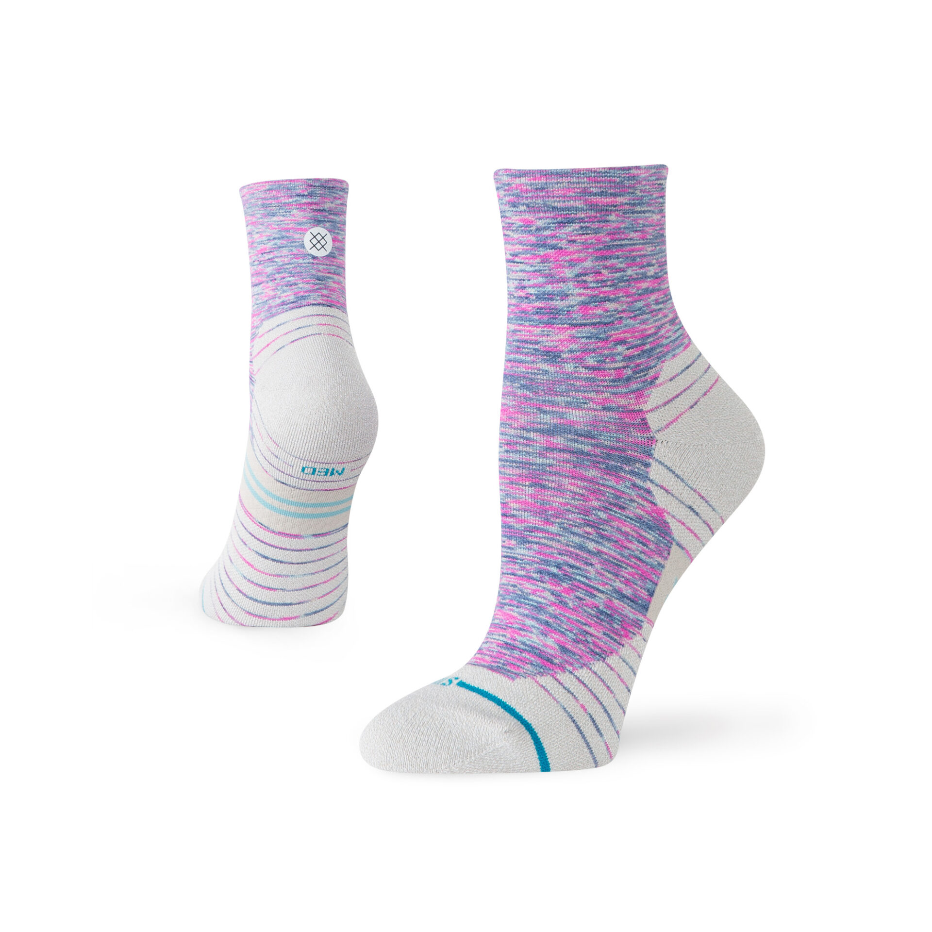 Stance Marshy Light Quarter - Fuschia