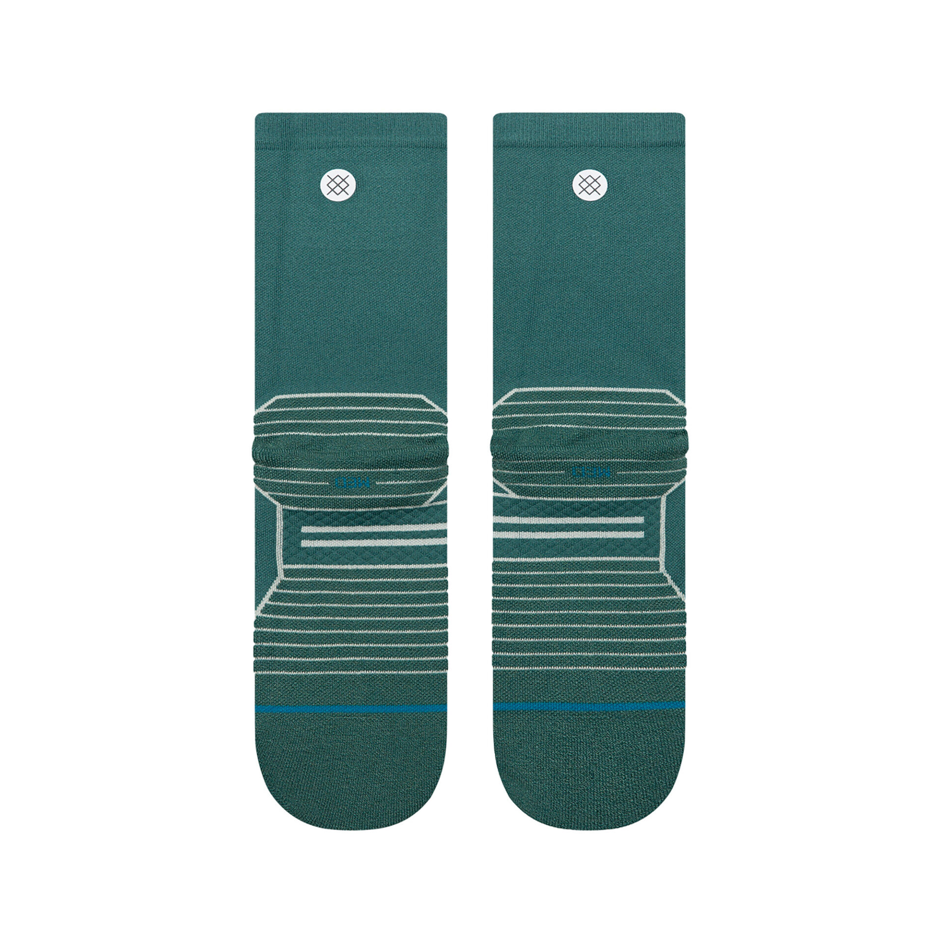 Stance Varied Light Crew - Teal - Image 4