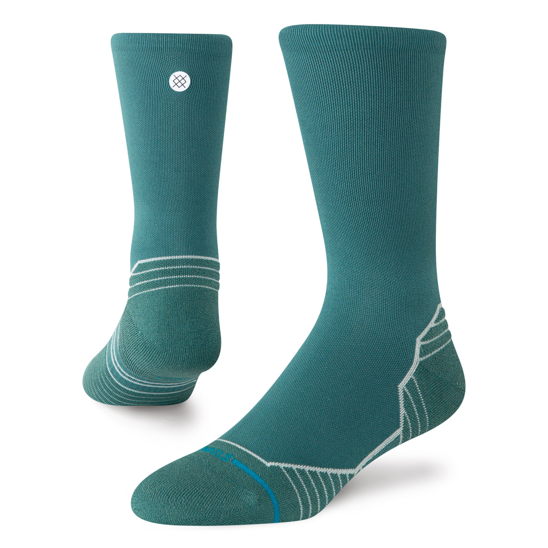 Stance Varied Light Crew - Teal