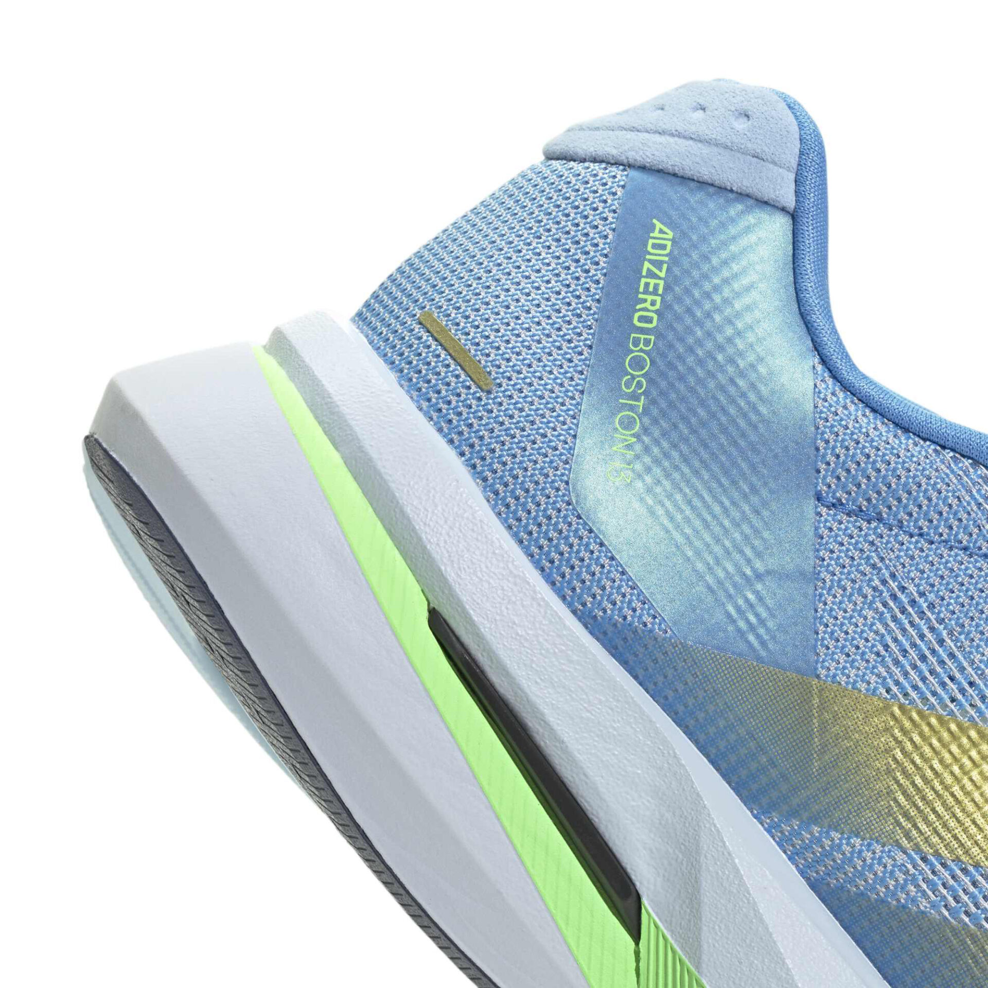 Adidas Women's Adizero Boston 13 - Blue Burst/Gold Met./Glow Blue - Image 8