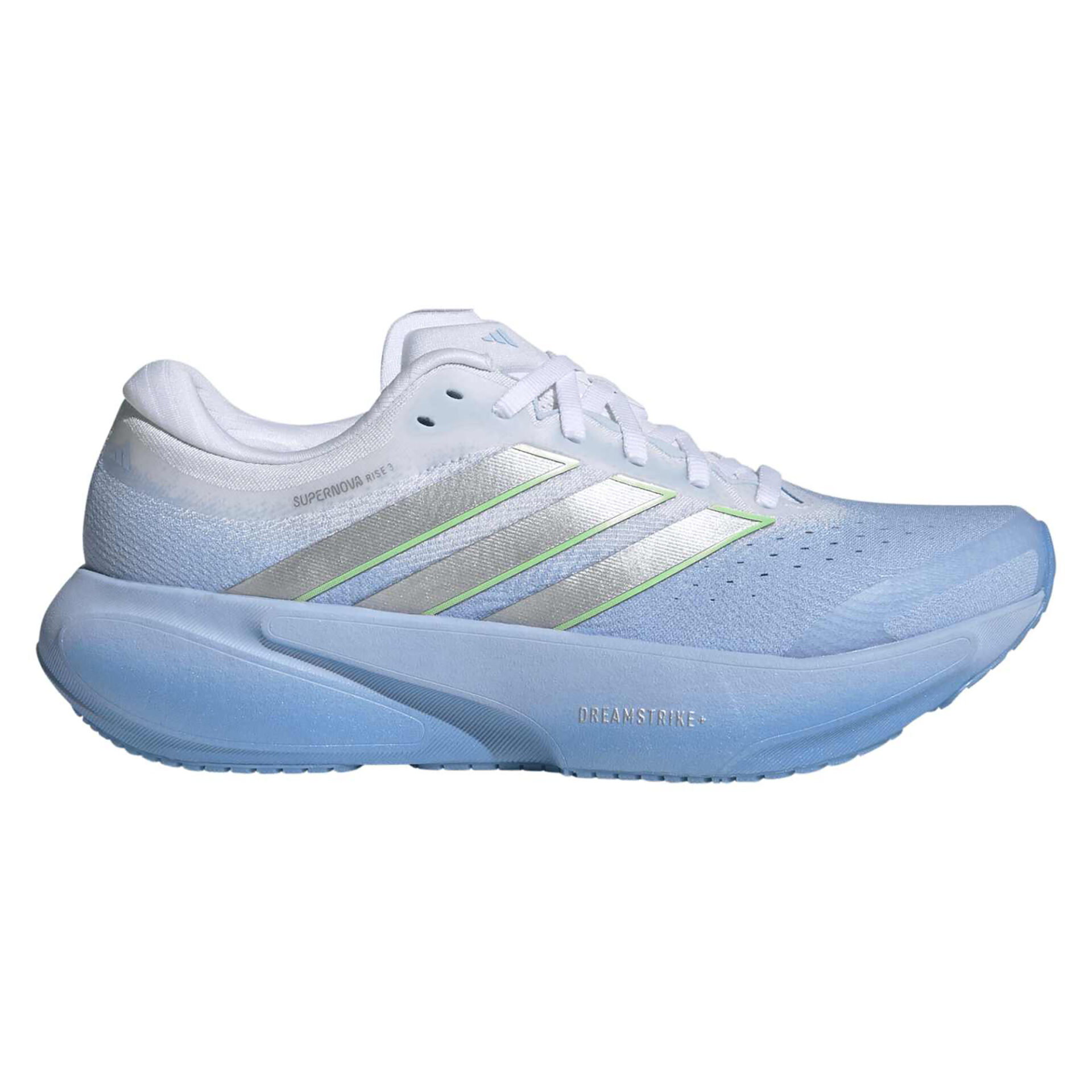 Adidas Women's Supernova Rise 3 - Glow Blue/Silver Metallic/Cloud White