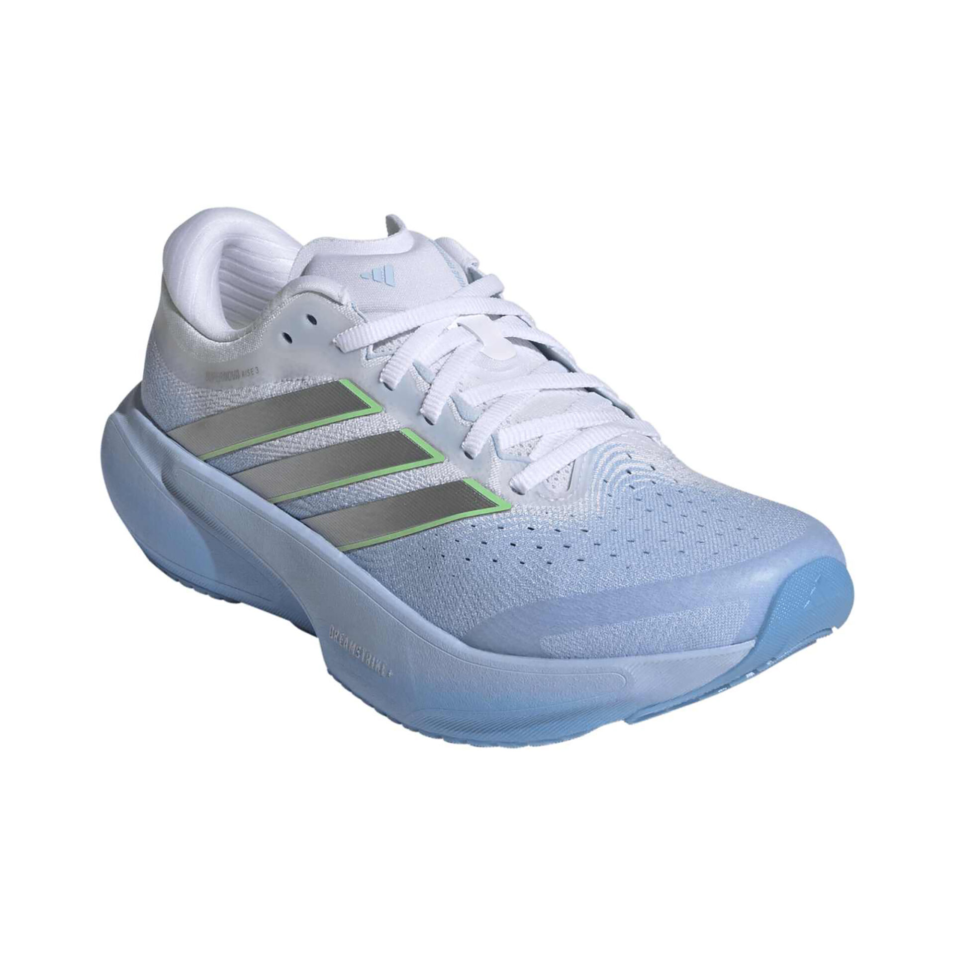 Adidas Women's Supernova Rise 3 - Glow Blue/Silver Metallic/Cloud White - Image 3