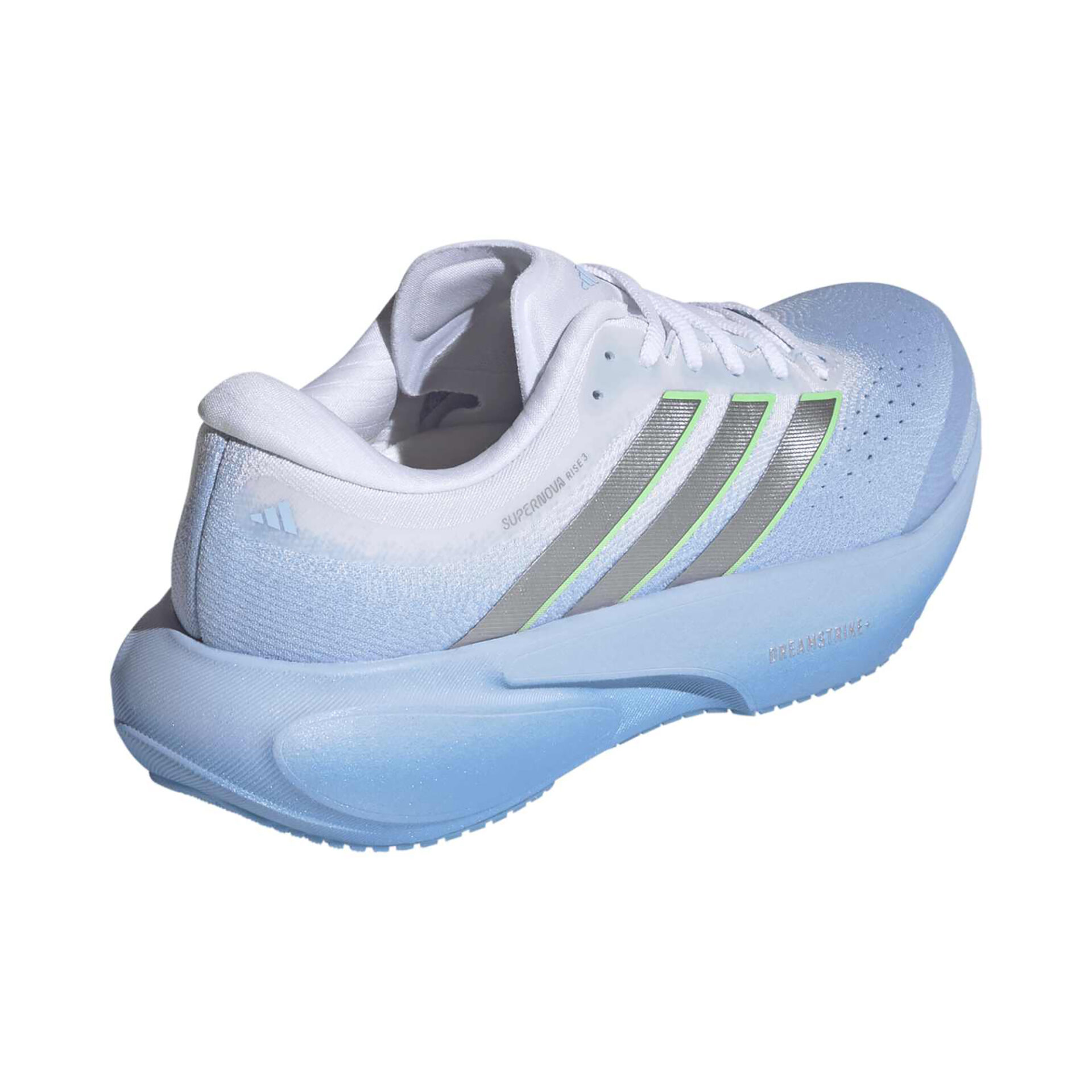 Adidas Women's Supernova Rise 3 - Glow Blue/Silver Metallic/Cloud White - Image 4