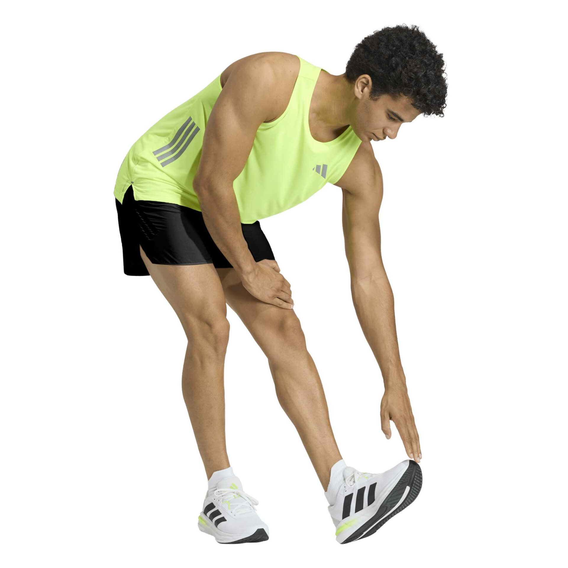 Adidas Men's Climacool Iconic Tank - Solar Yellow - Image 3