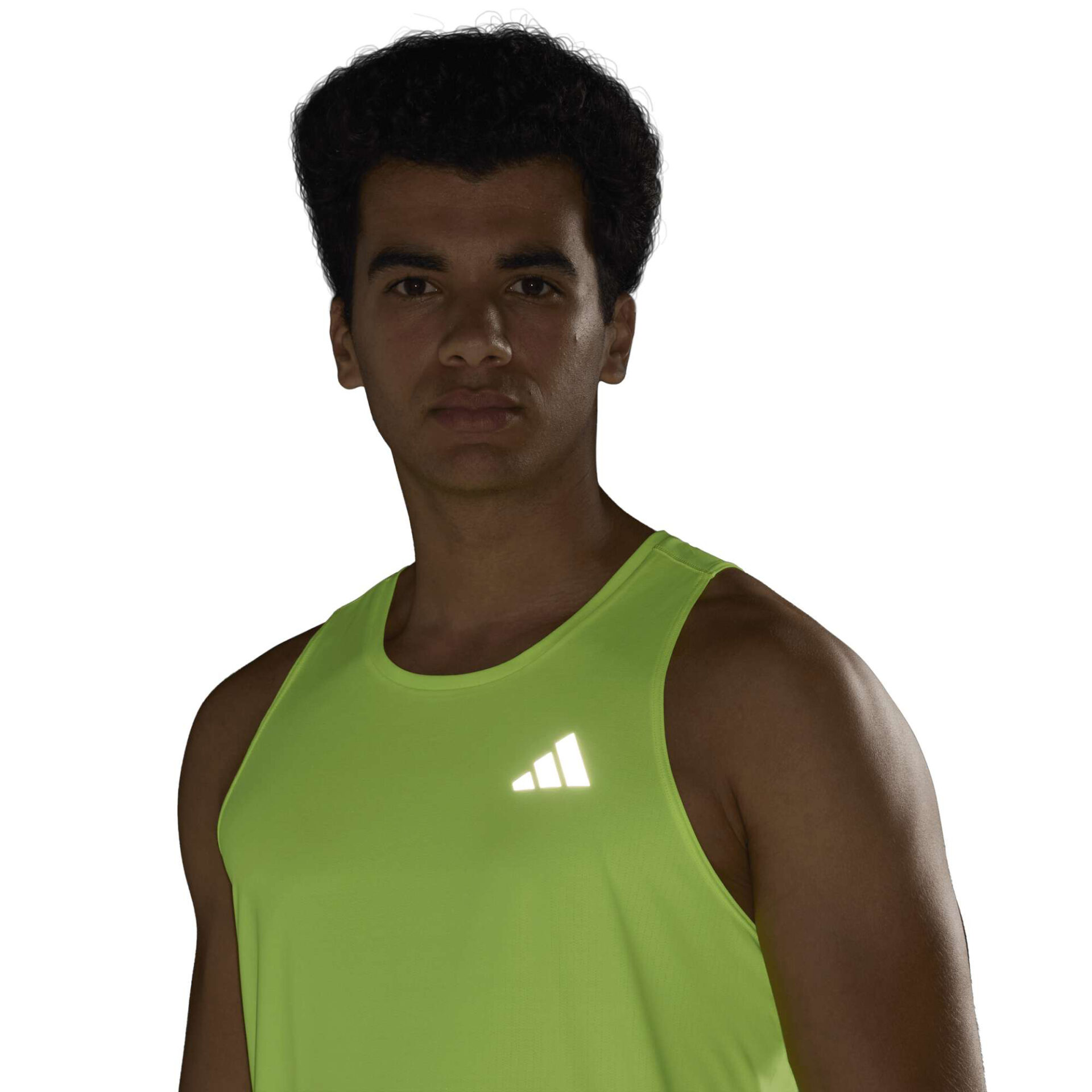Adidas Men's Climacool Iconic Tank - Solar Yellow - Image 6