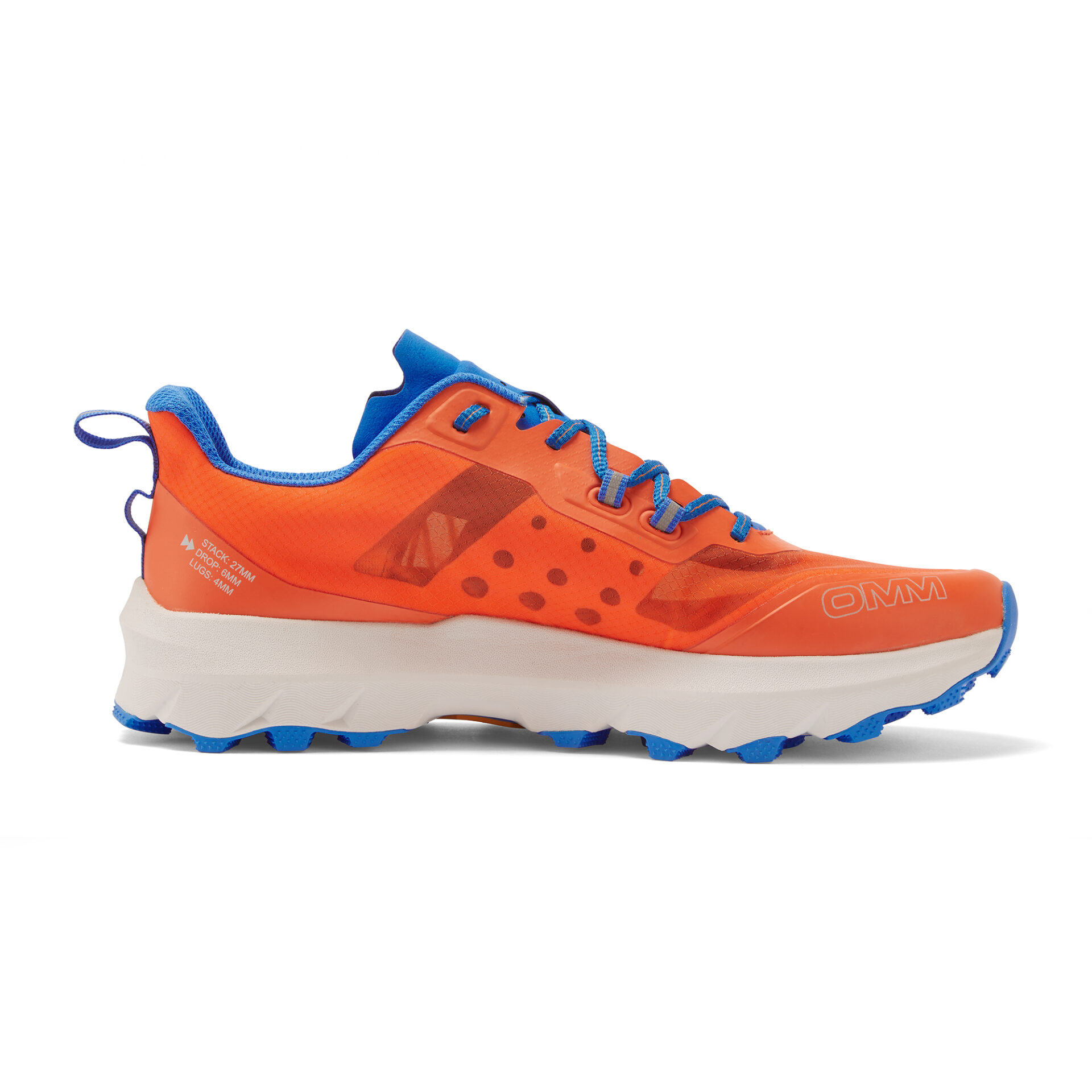 OMM Trail Shoe Regular Width - Orange/Grey - Image 2