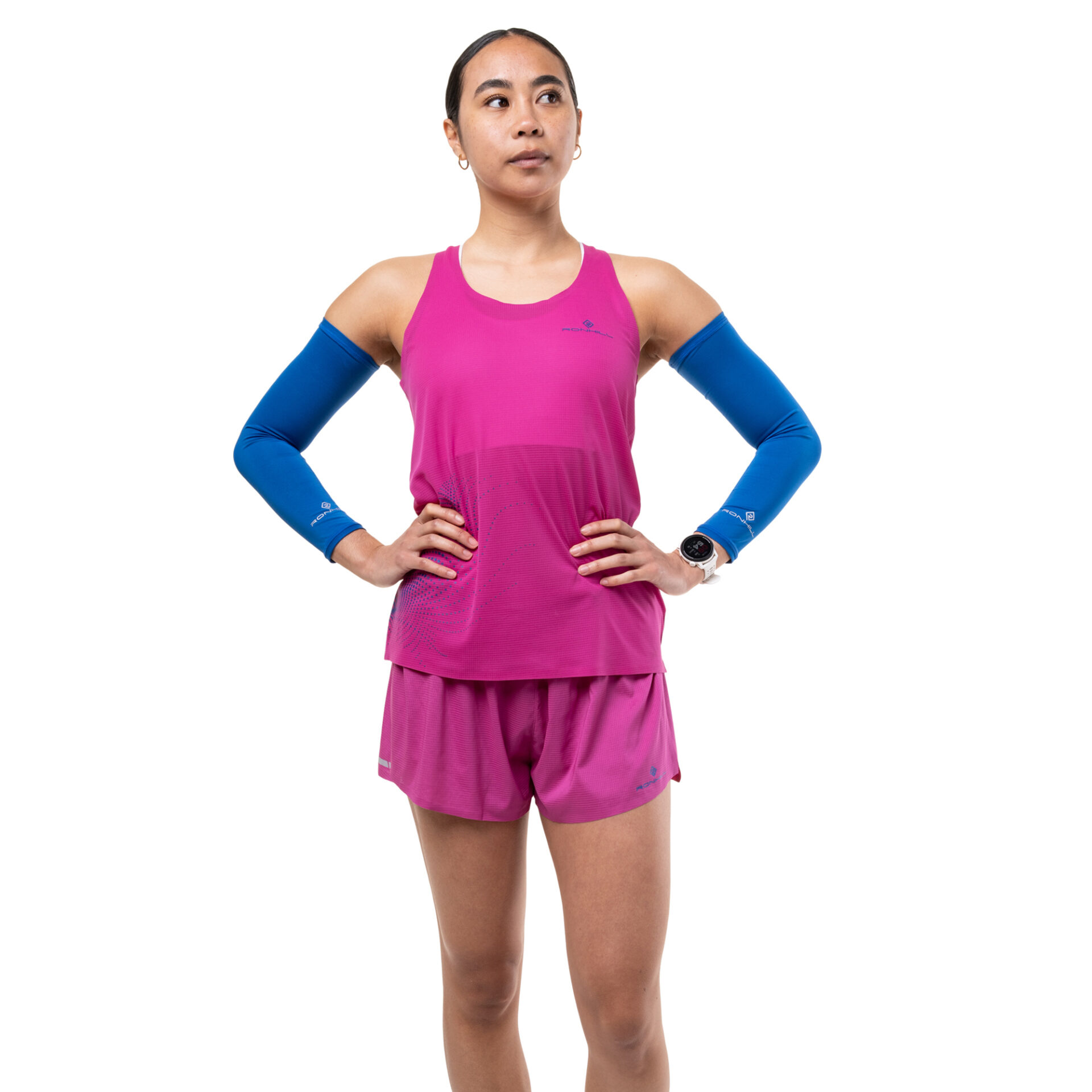 Ronhill Women's Tech Race Vest - Exuberance/Classic Blue - Image 3