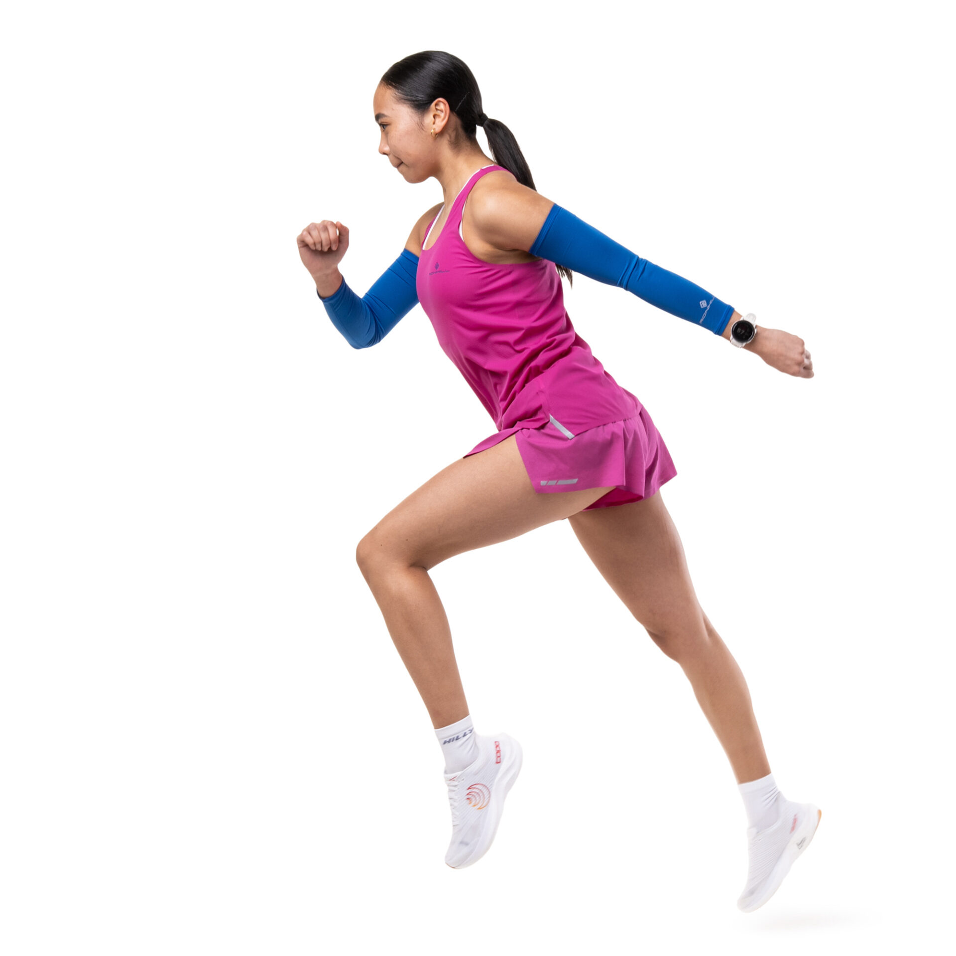 Ronhill Women's Tech Race Vest - Exuberance/Classic Blue - Image 5