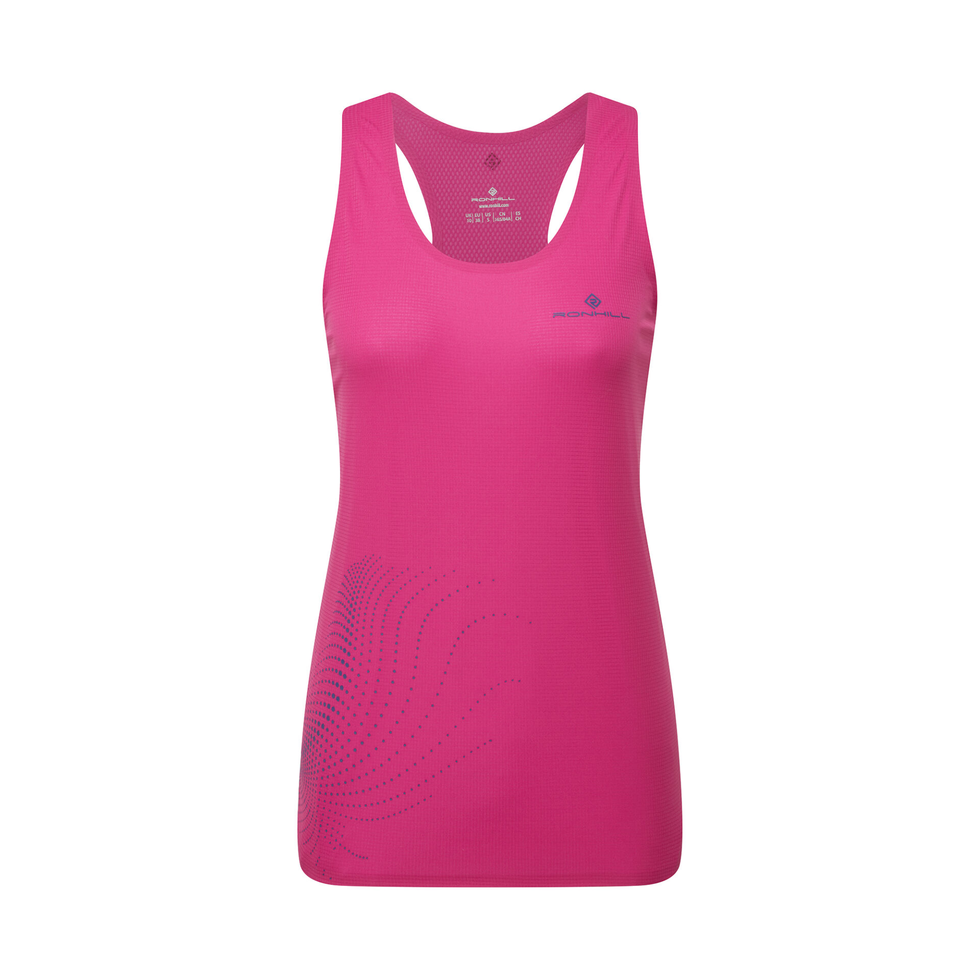 Ronhill Women's Tech Race Vest - Exuberance/Classic Blue