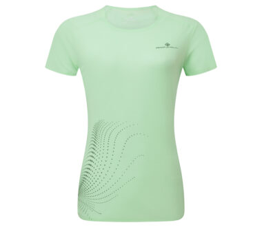 Ronhill Women's Tech Race S/S Tee - Seafoam/Laurel