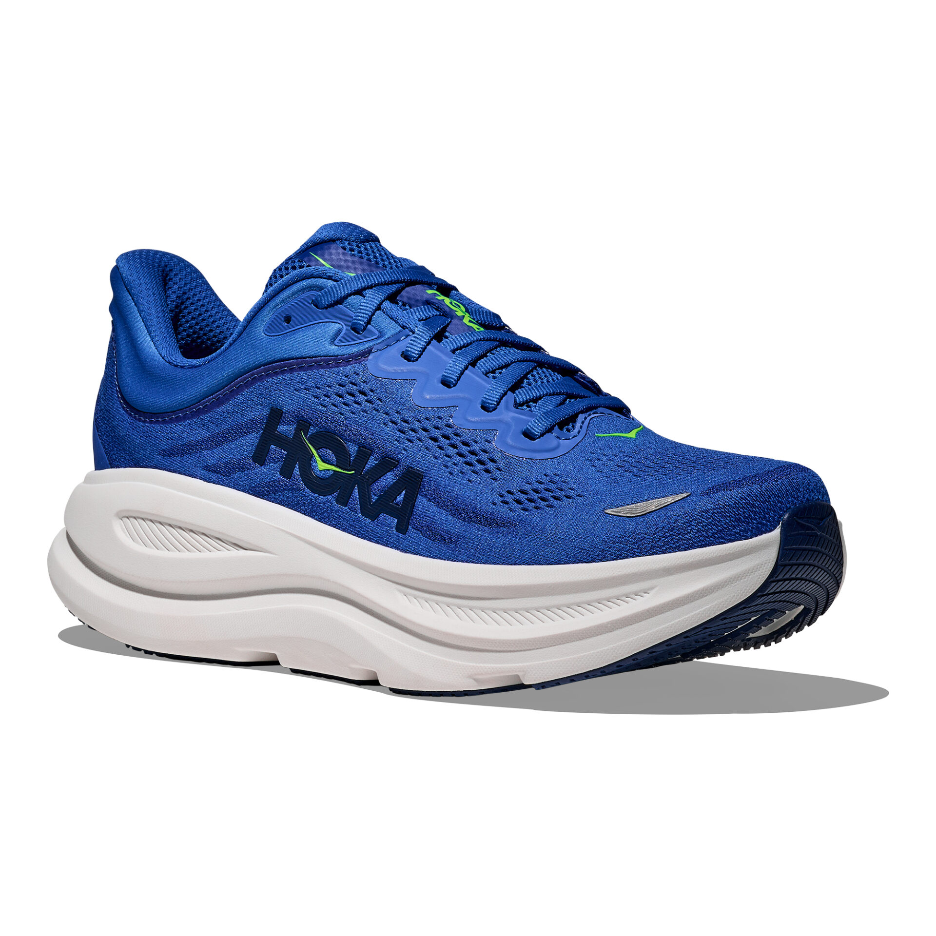 Hoka Men's Bondi 9 - Cobalt Blue/Ultramarine - Image 3