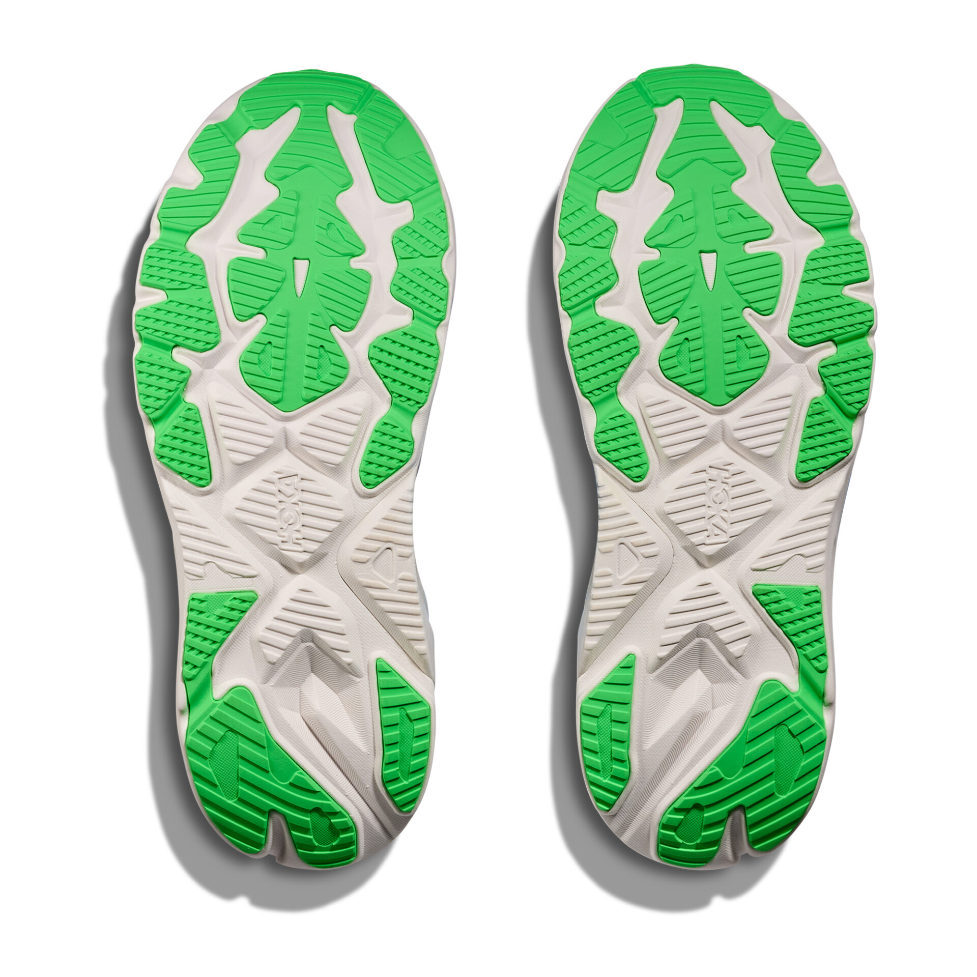 Hoka Men's Arahi 8 - Cobalt Blue/Neon Green - Image 7