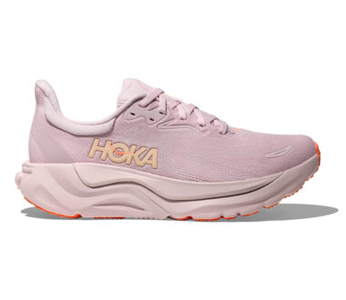Hoka Women's Arahi 8 - Lilac Cream/Neon Cantaloupe
