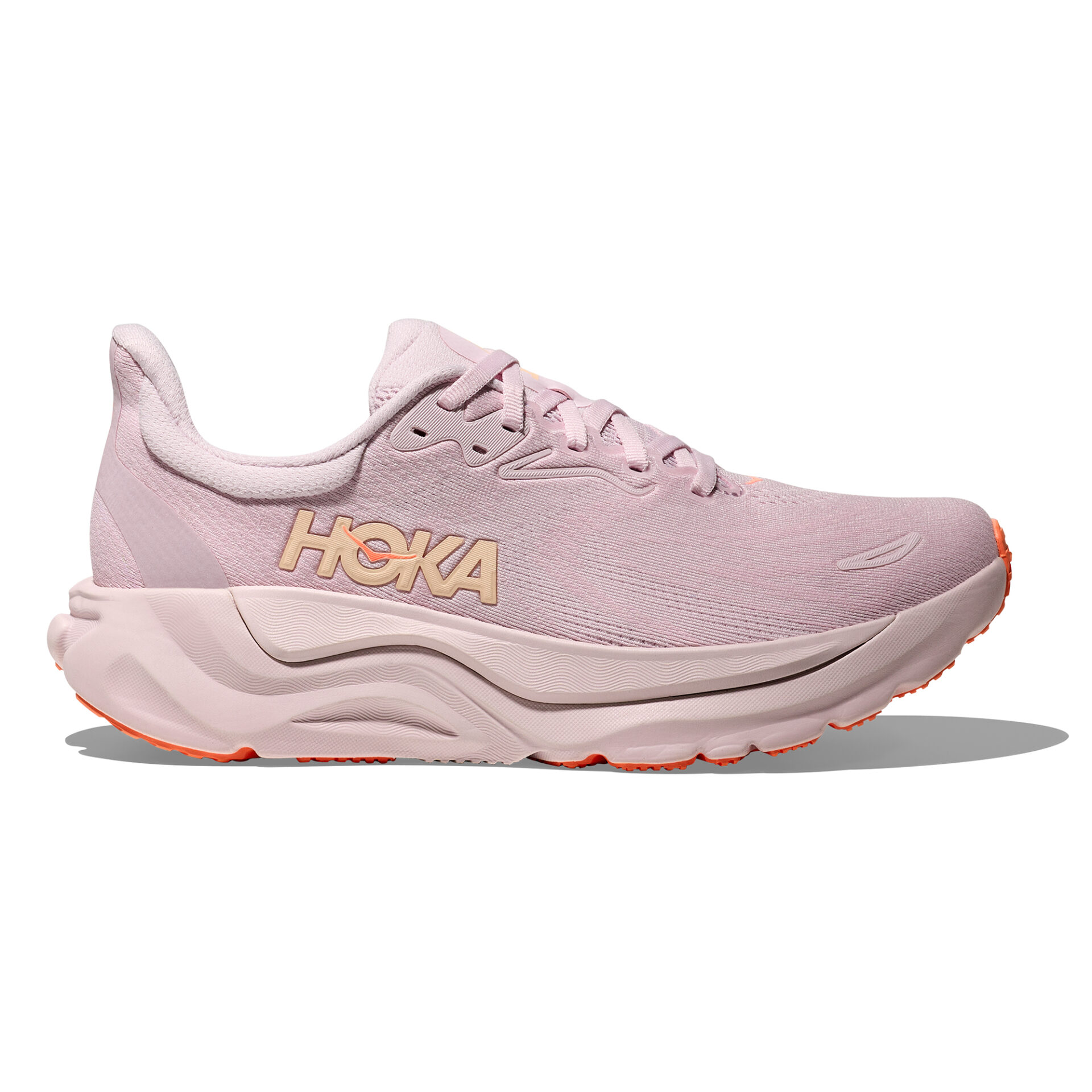 Hoka Women's Arahi 8 - Lilac Cream/Neon Cantaloupe