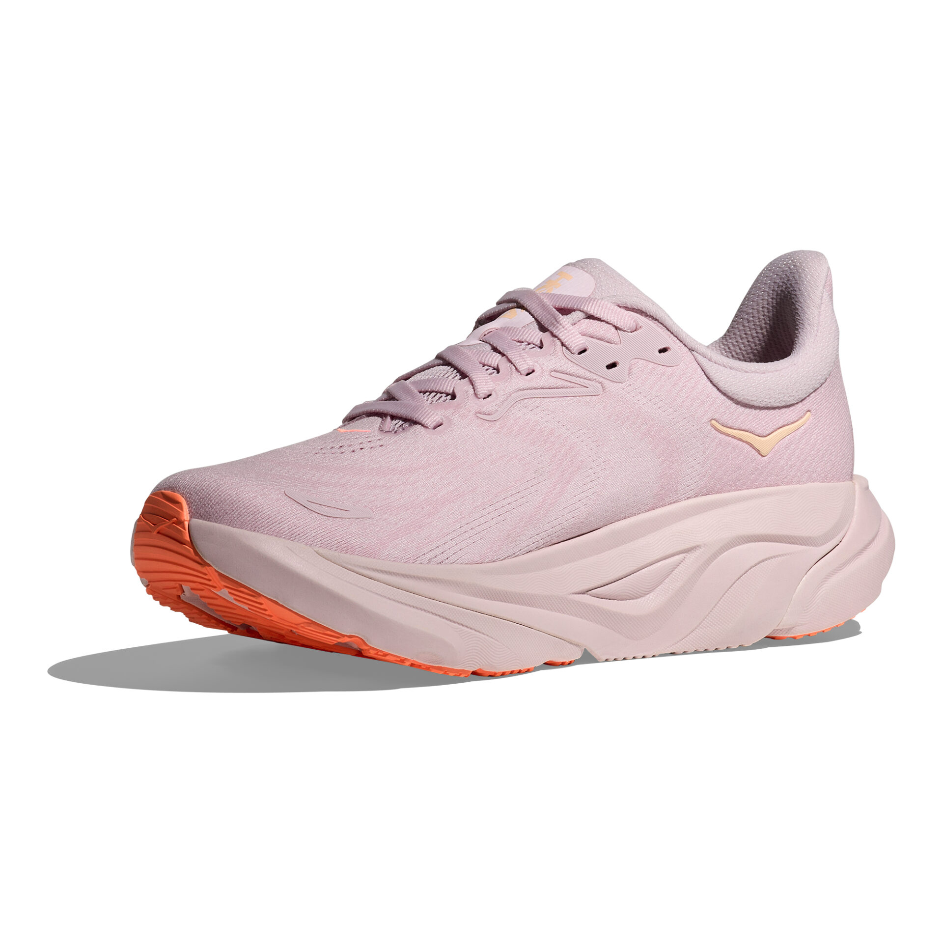Hoka Women's Arahi 8 - Lilac Cream/Neon Cantaloupe - Image 4