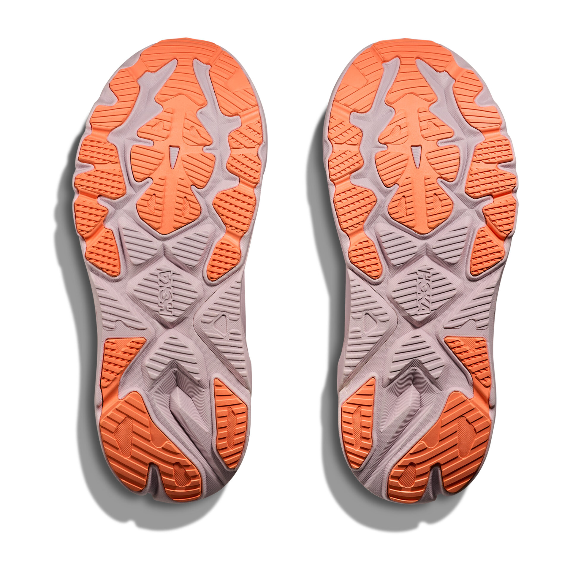 Hoka Women's Arahi 8 - Lilac Cream/Neon Cantaloupe - Image 7